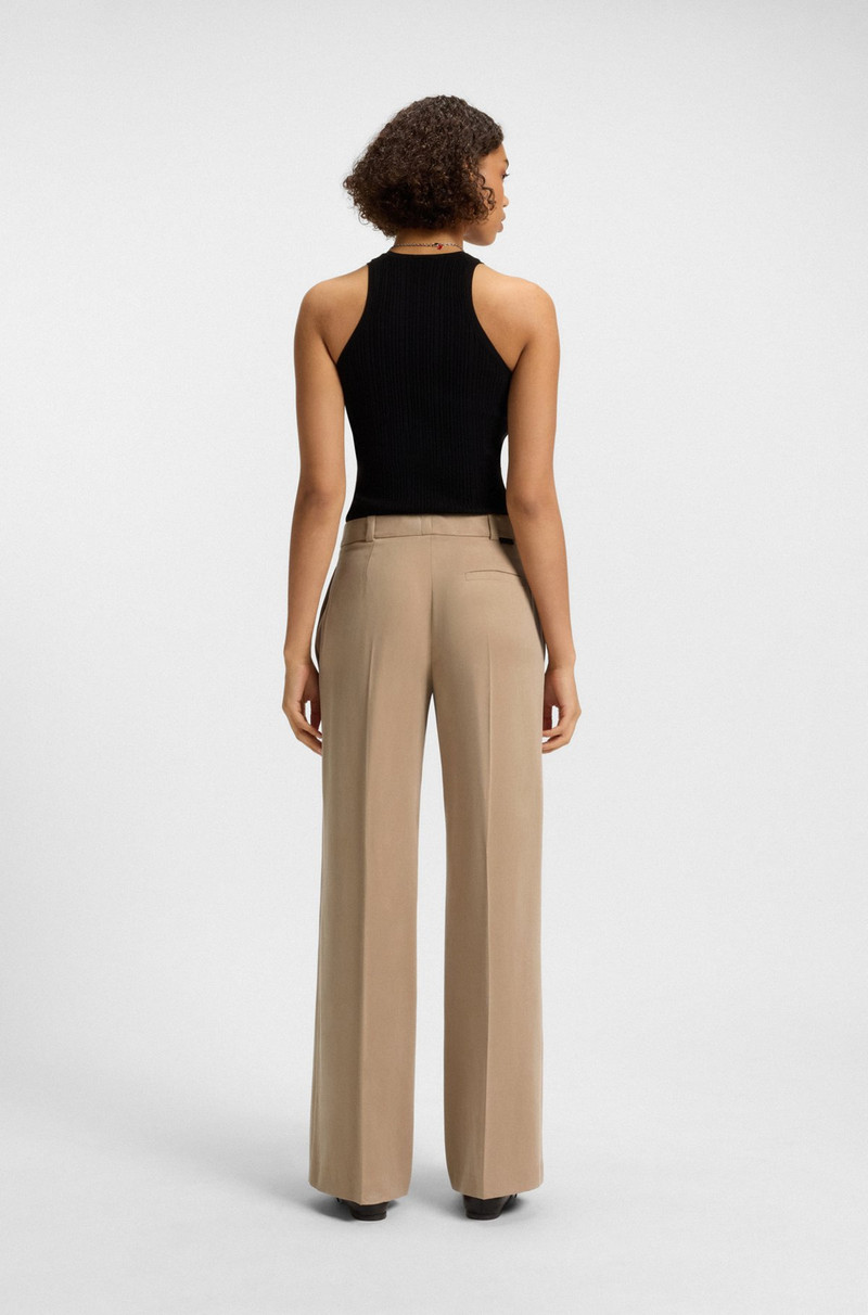 REGULAR-FIT TROUSERS WITH WIDE LEG 4