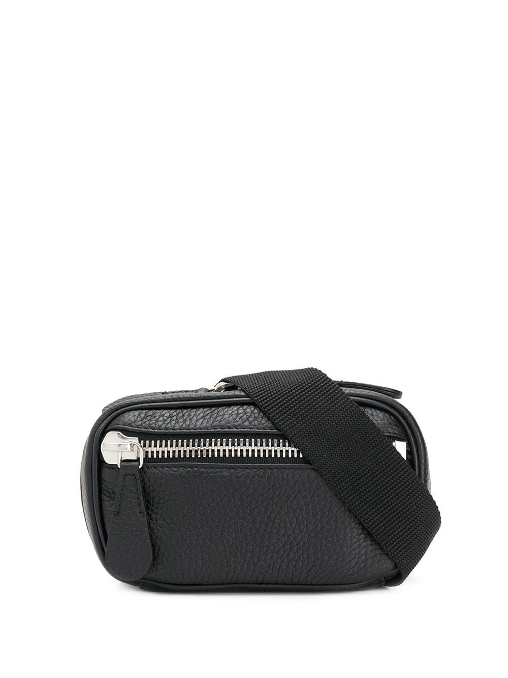 zipped grainy belt bag - 1