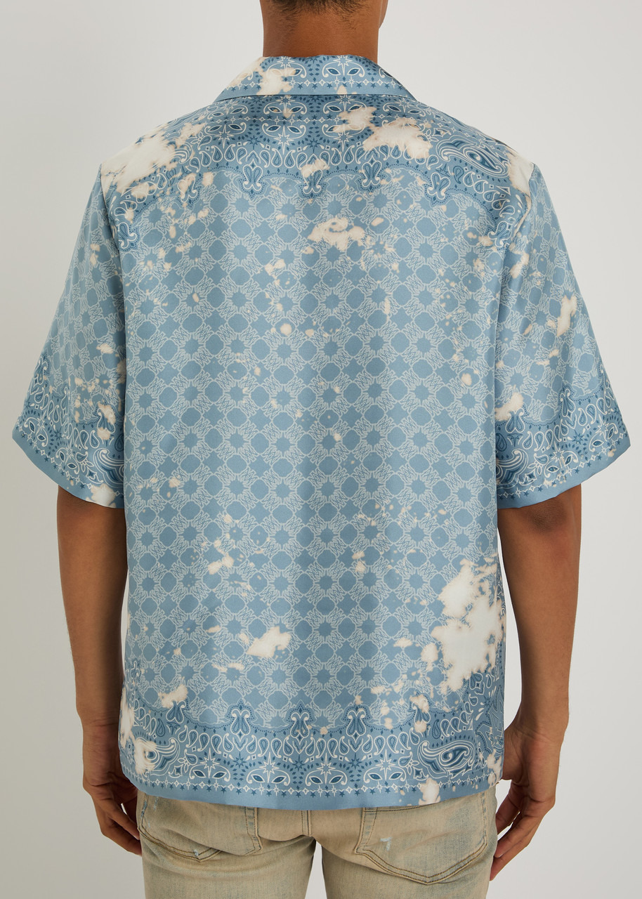 Amiri Bandana Printed Silk-satin Shirt - 3
