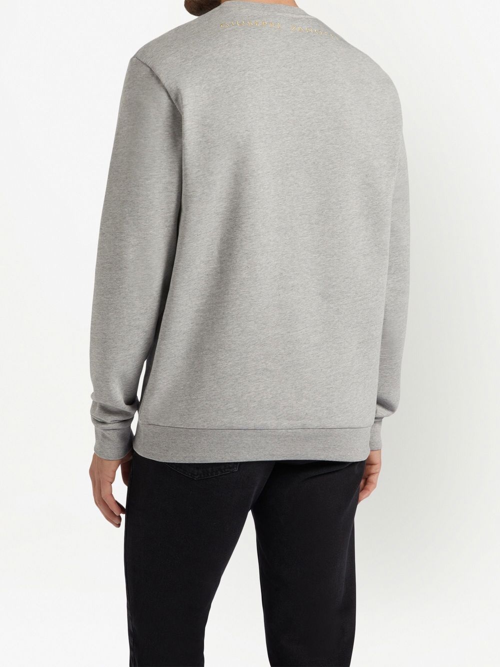 logo cotton sweatshirt - 4
