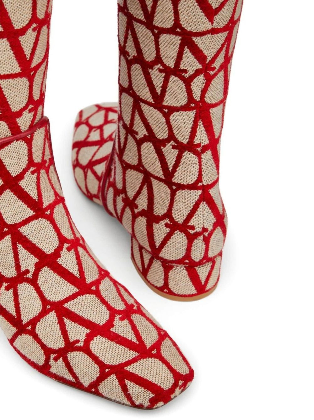 Toile Iconographe leather boots - 5