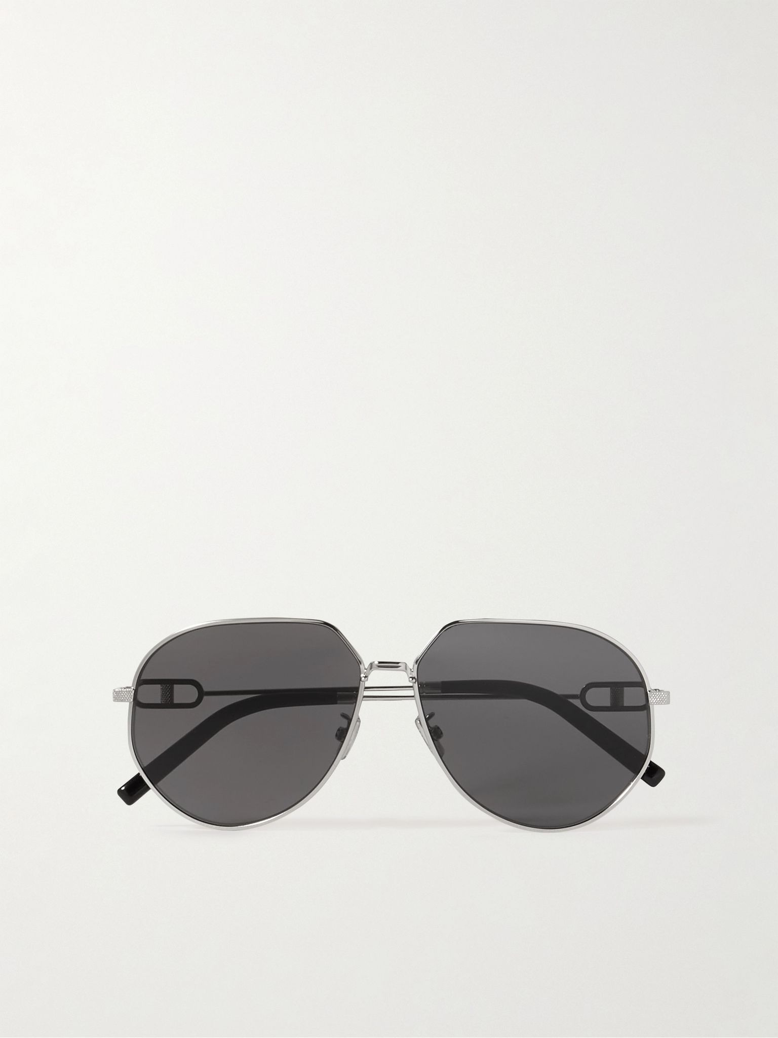 CD Link A1U Round-Frame Silver-Tone Sunglasses Silver - 1