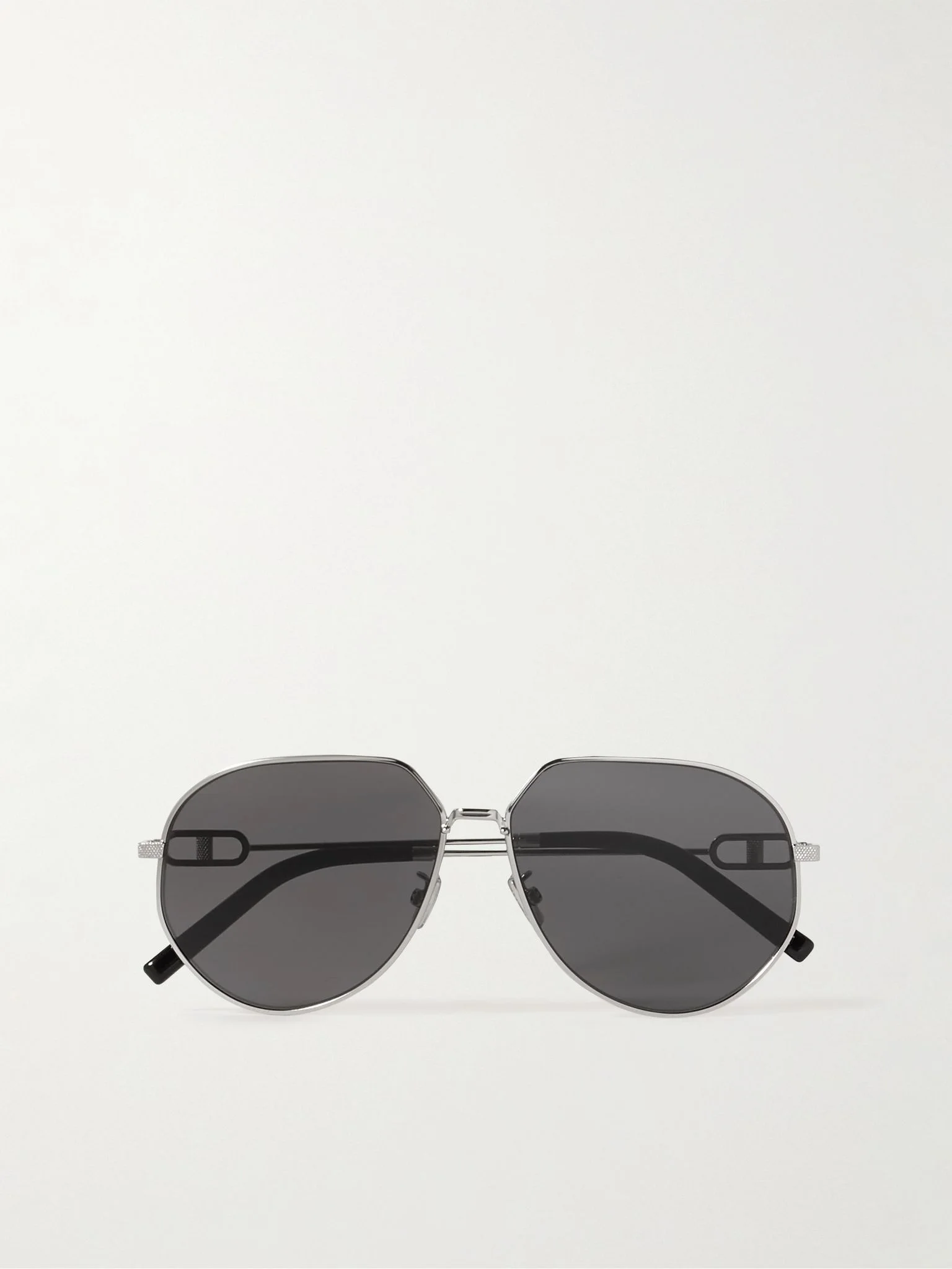 CD Link A1U Round-Frame Silver-Tone Sunglasses Silver - 1