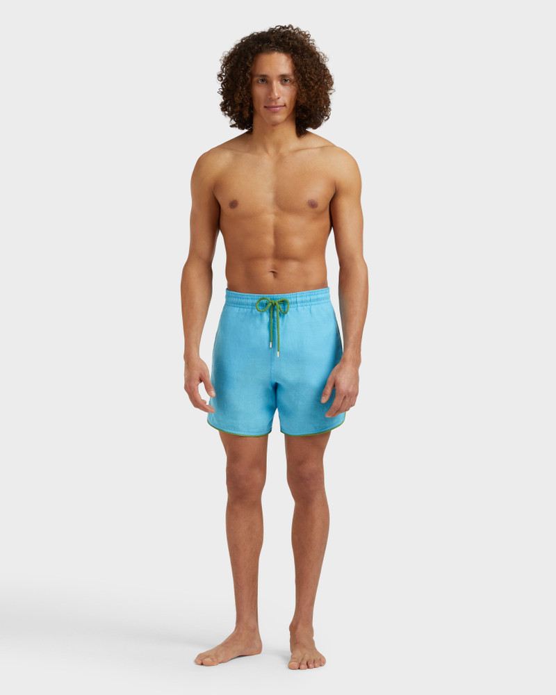 Vilebrequin MEN LINEN SWIM SHORTS SOLID outlook