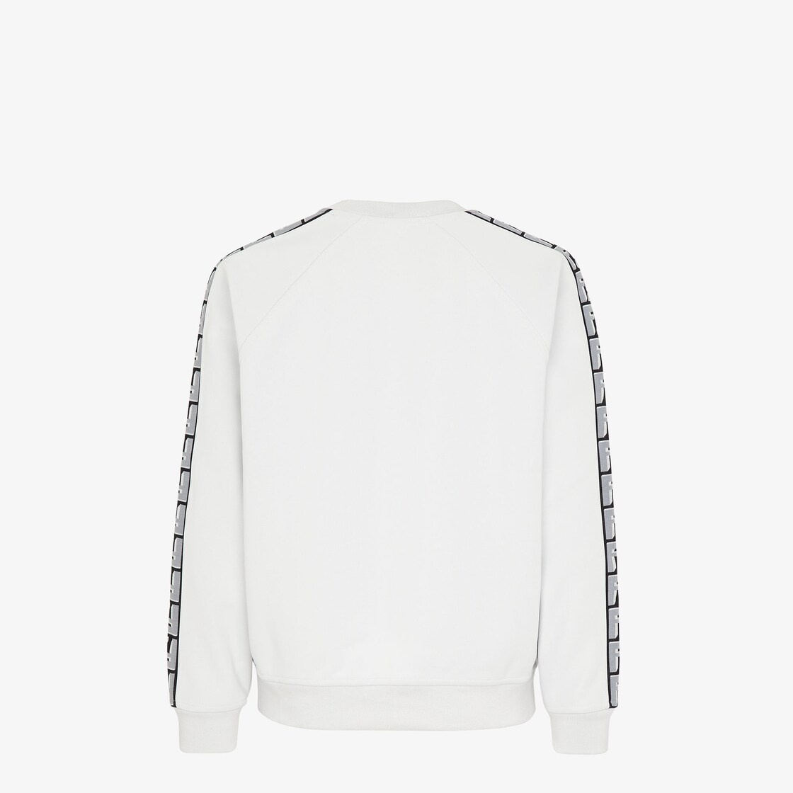 White jersey reversible sweatshirt - 2