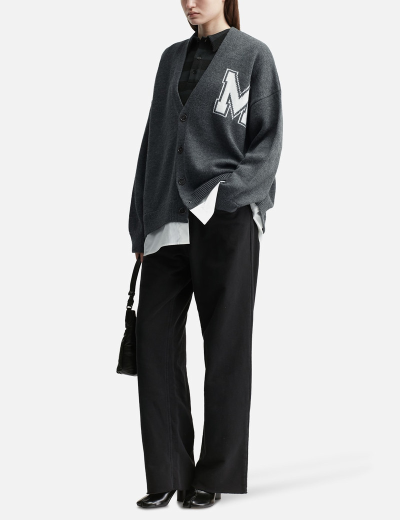 MM6 Maison Margiela TWO-IN-ONE KNIT CARDIGAN outlook