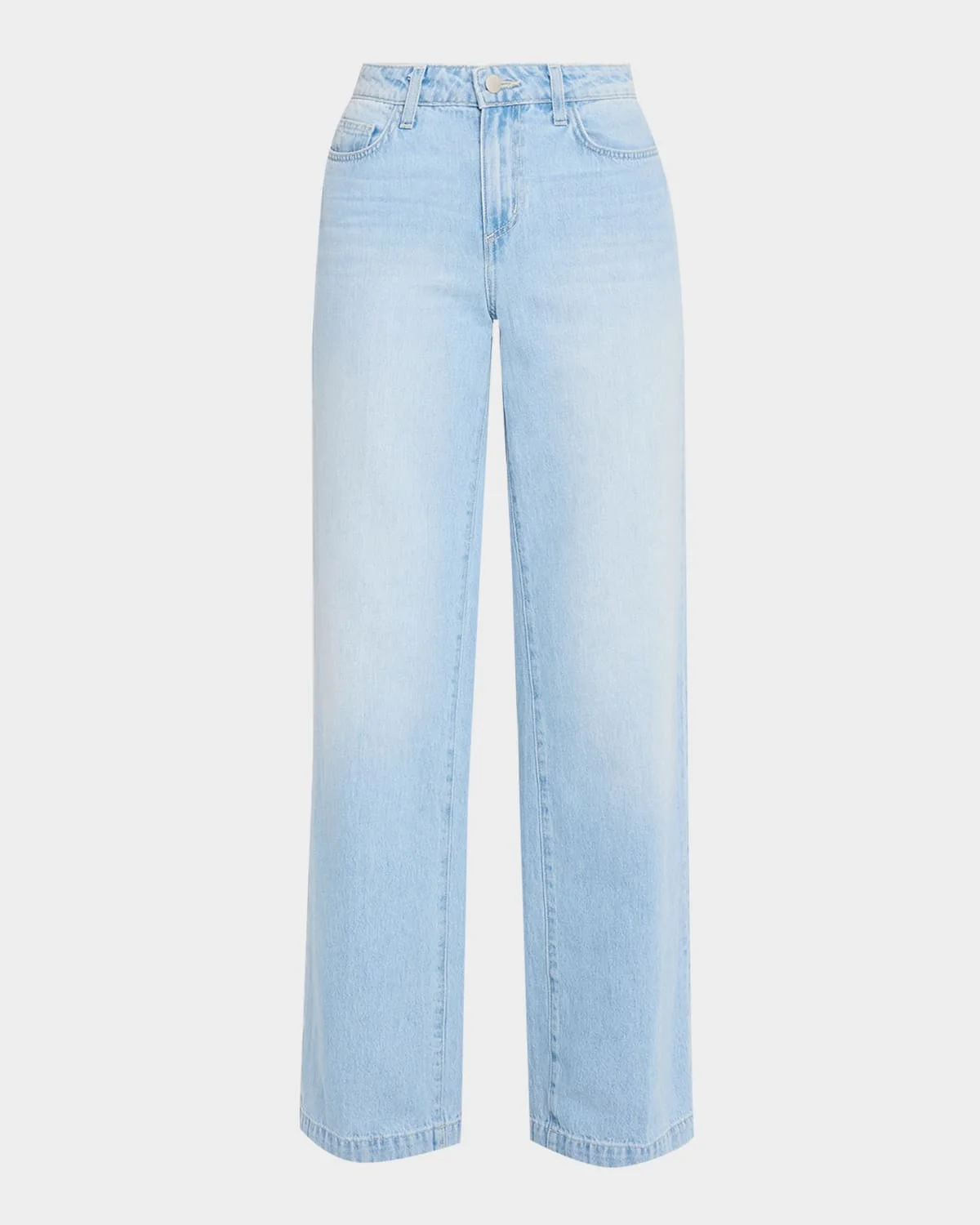 Clayton High-Rise Wide-Leg Jeans - 1