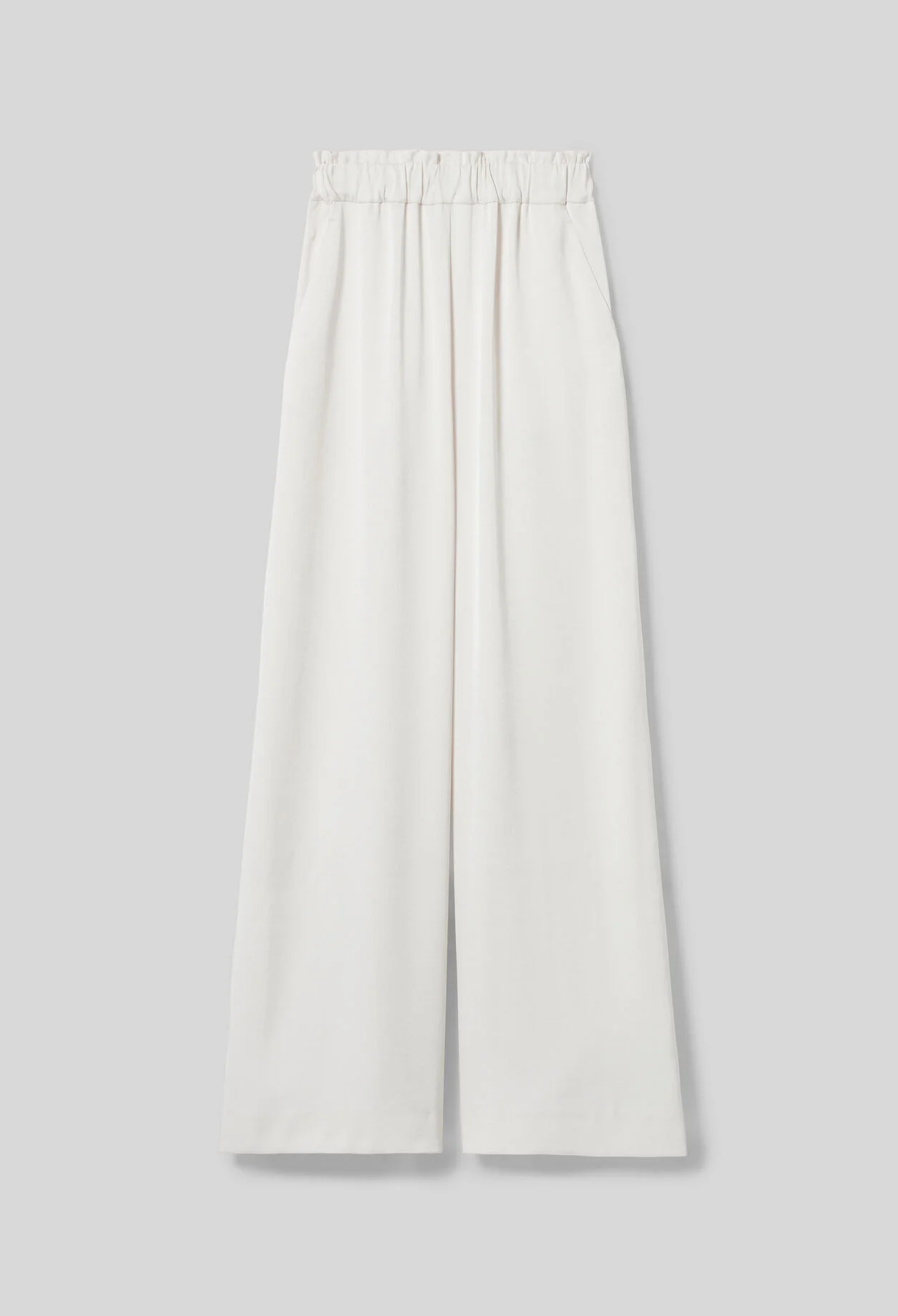 FLOWY SATIN TROUSERS - 1