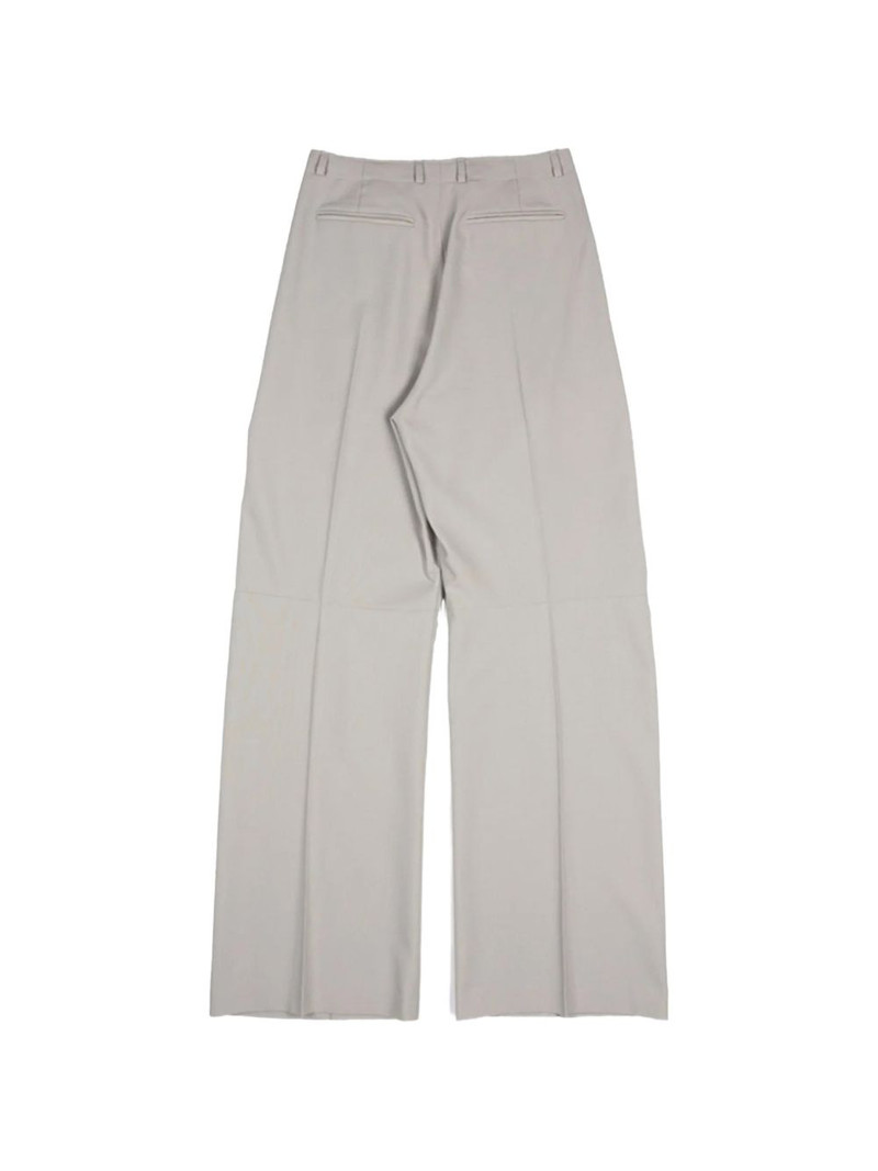 MM6 Maison Margiela pleated wide-leg trousers outlook
