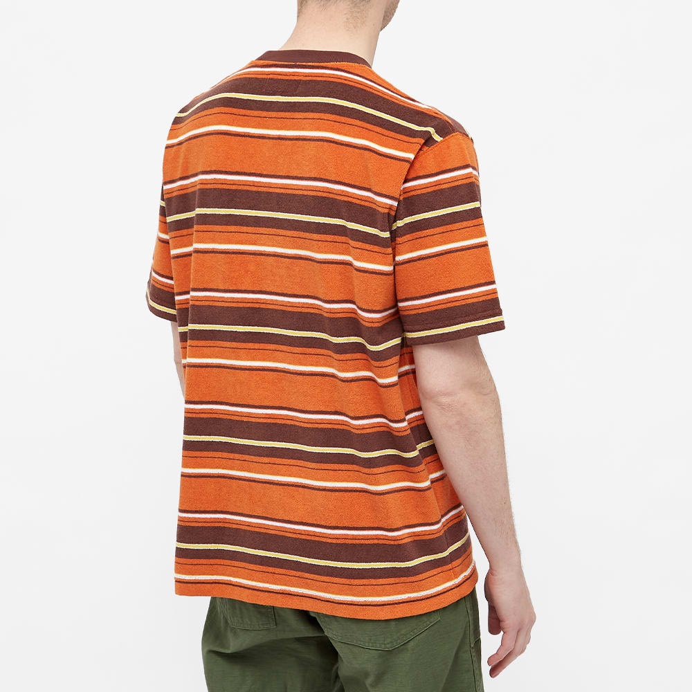 Beams Plus Pile Stripe Pocket Tee - 4