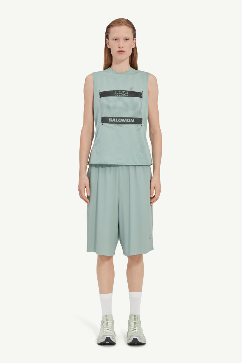 MM6 Maison Margiela Abstract print T-shirt outlook