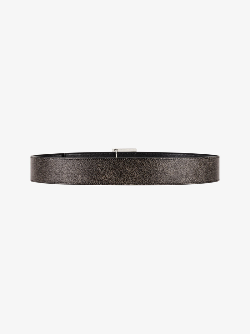 4G REVERSIBLE BELT IN LEATHER 4