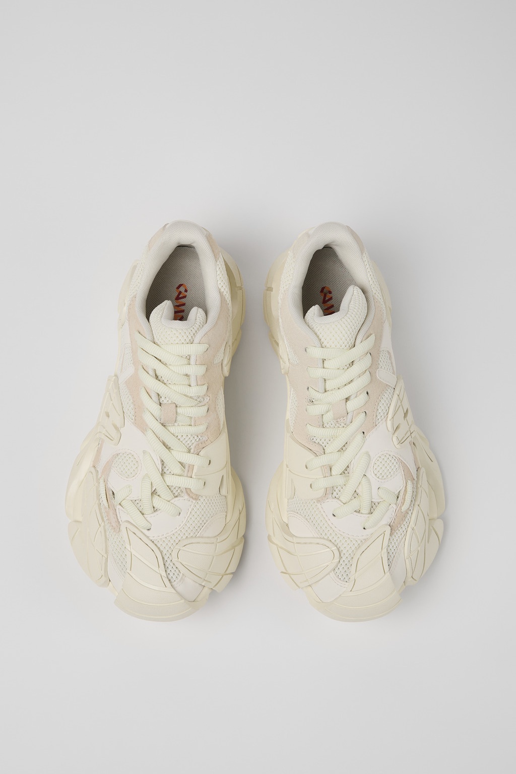 White Textile Sneakers - 4