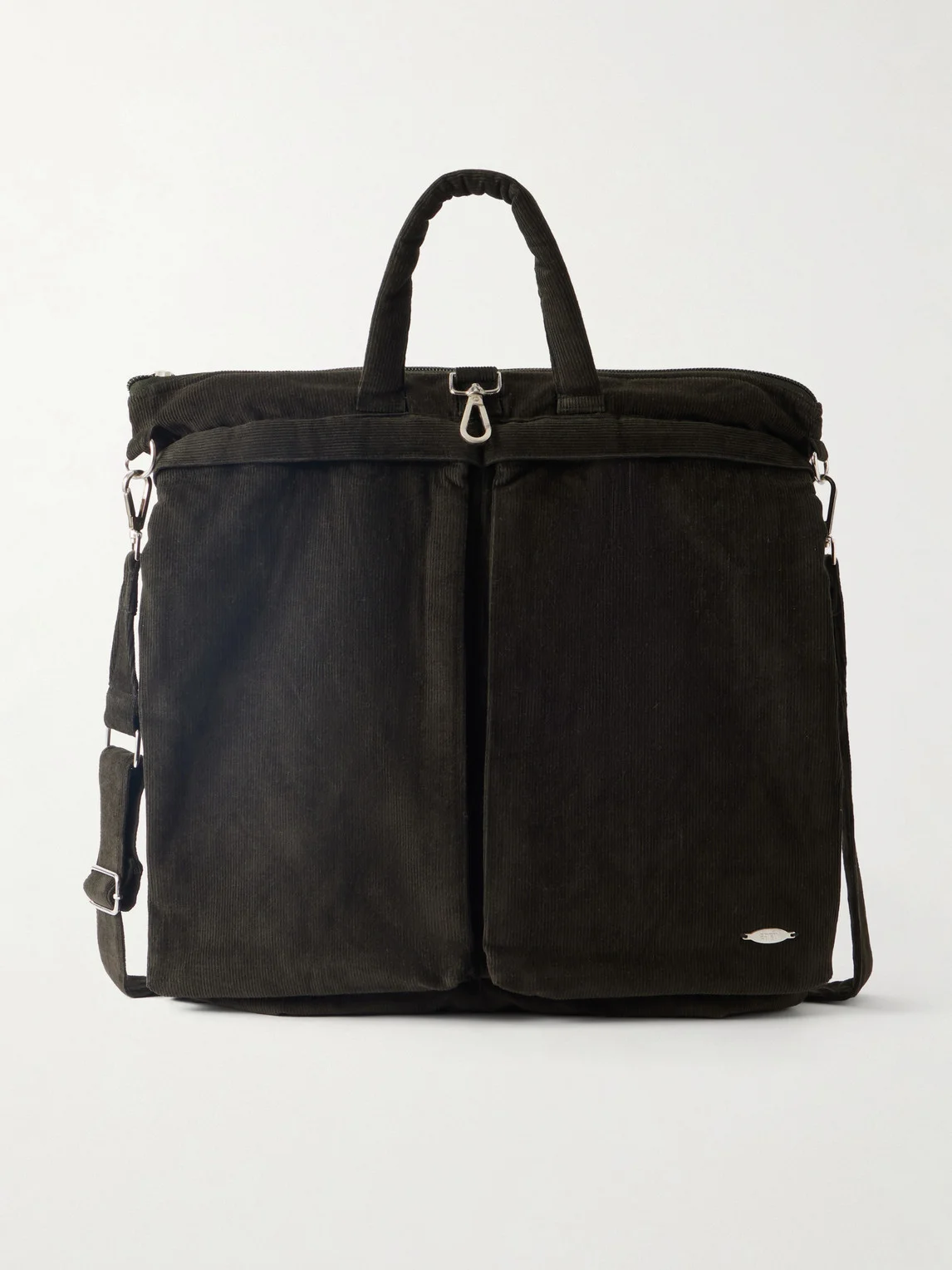 Cotton-Corduroy Tote Bag - 1