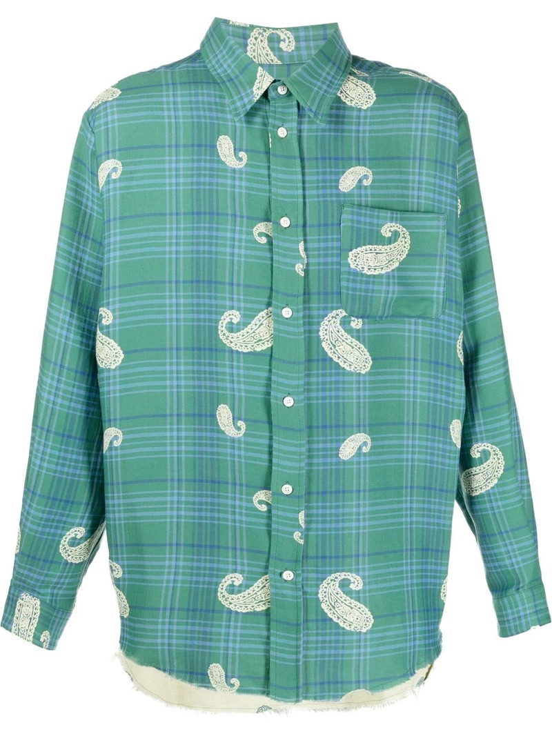 check print octopus shirt 1