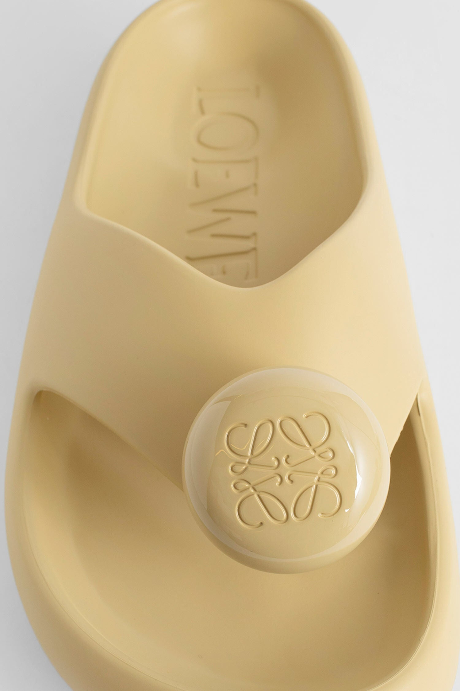 LOEWE MAN BEIGE SLIDES - 5