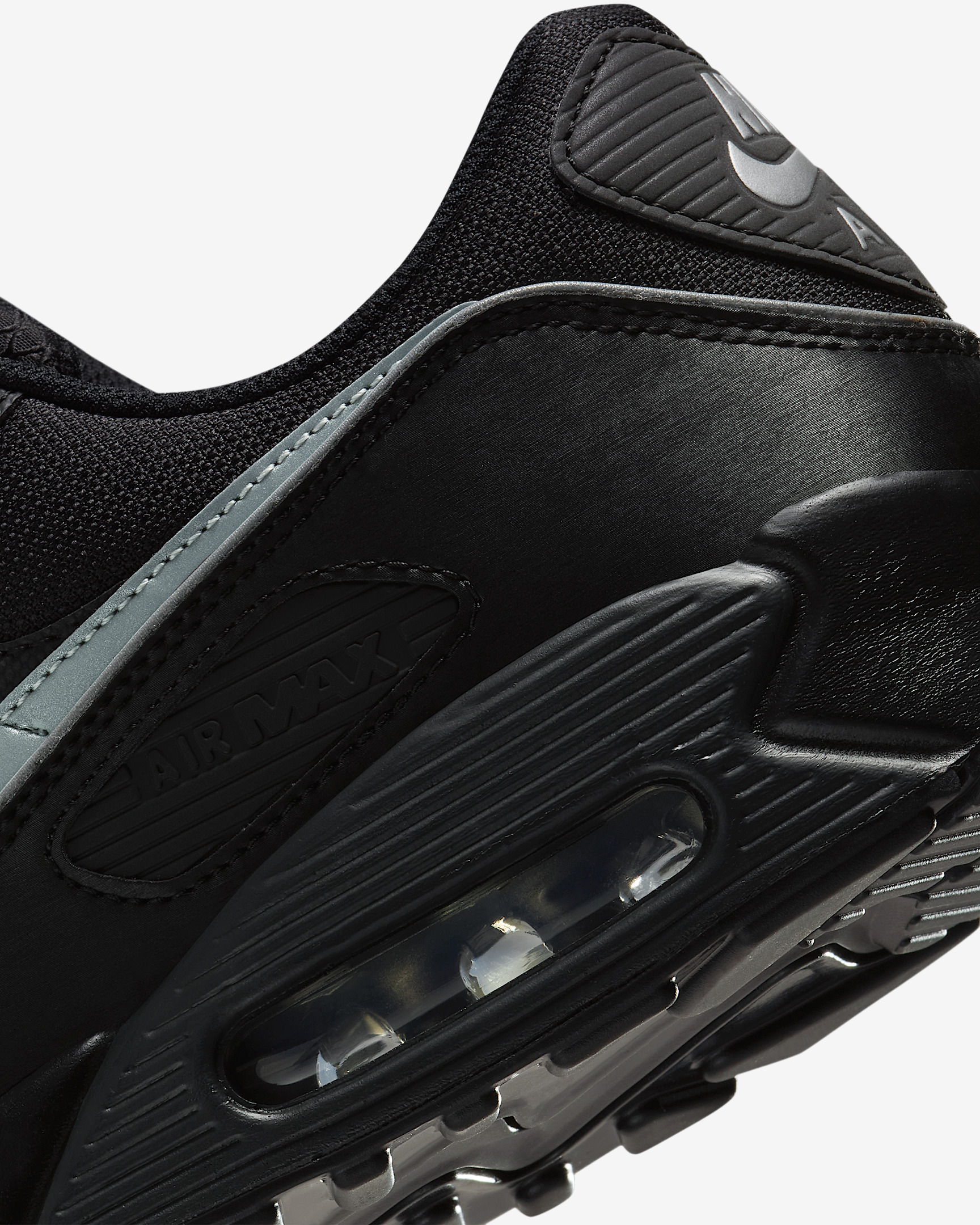 Nike Air Max 90 Premium Men's Shoes with Reflective Accents - 8