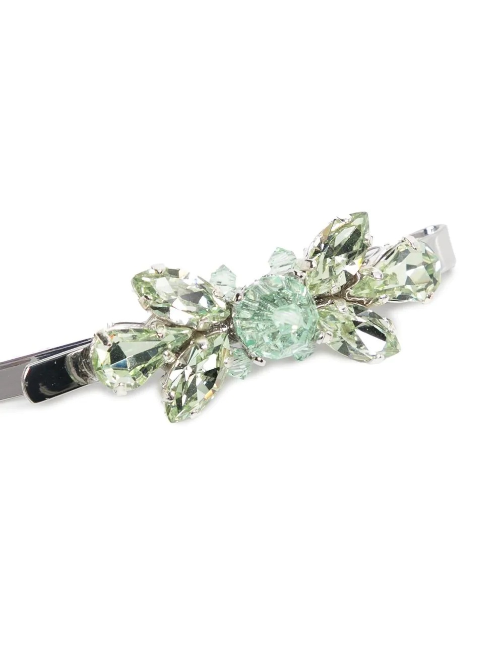 crystal-embellished hair slide - 3