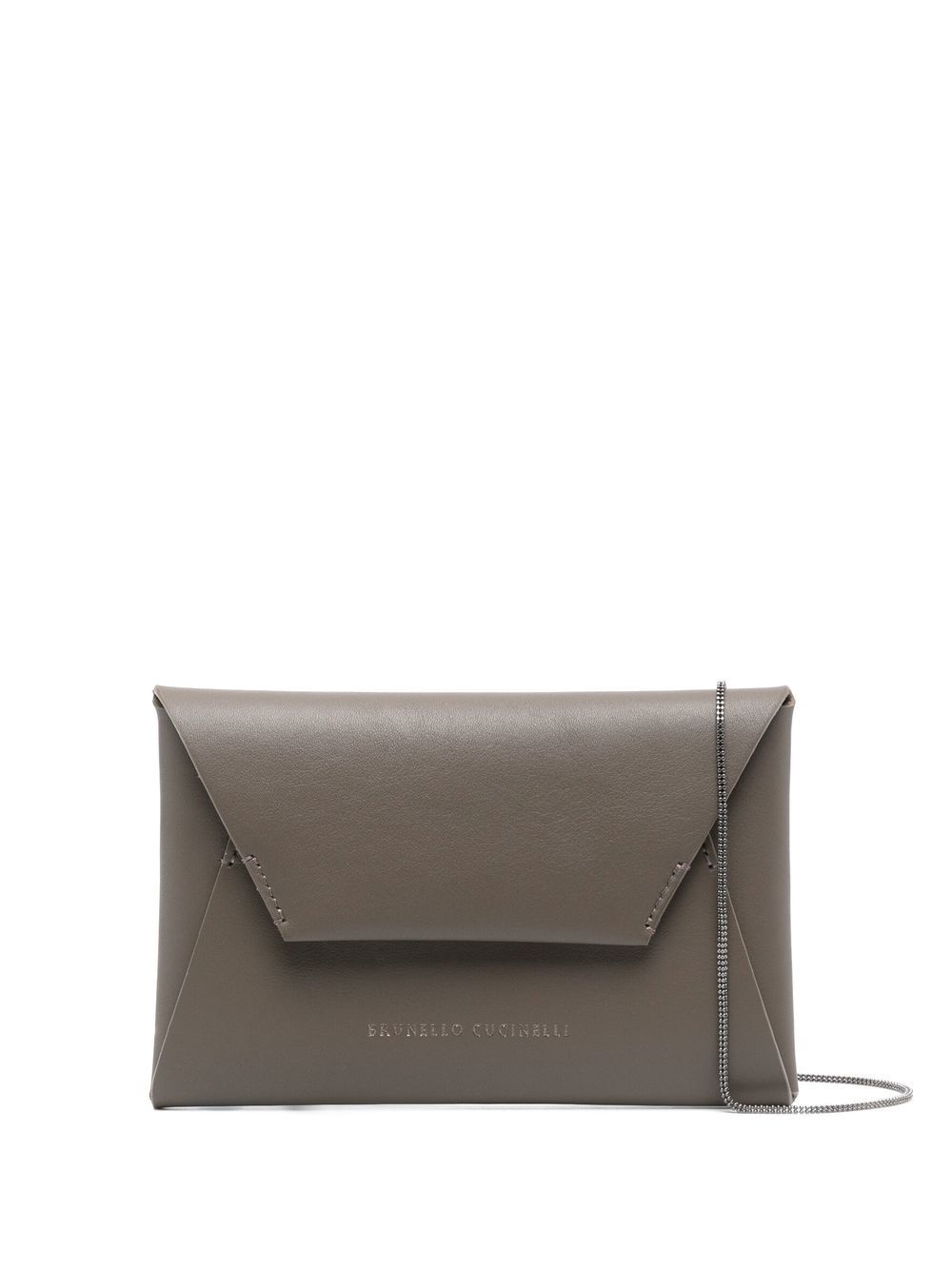 embossed-logo detail crossbody bag - 1