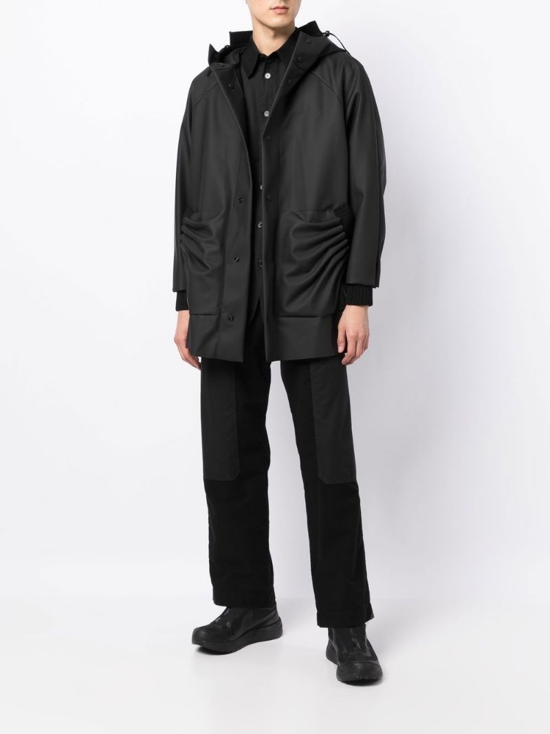 ジャケット・アウター Craig Green Tube Pleat Rubber Jacket CRAIG GREEN Tube Pleat Rain Jacket - Wrong Weather