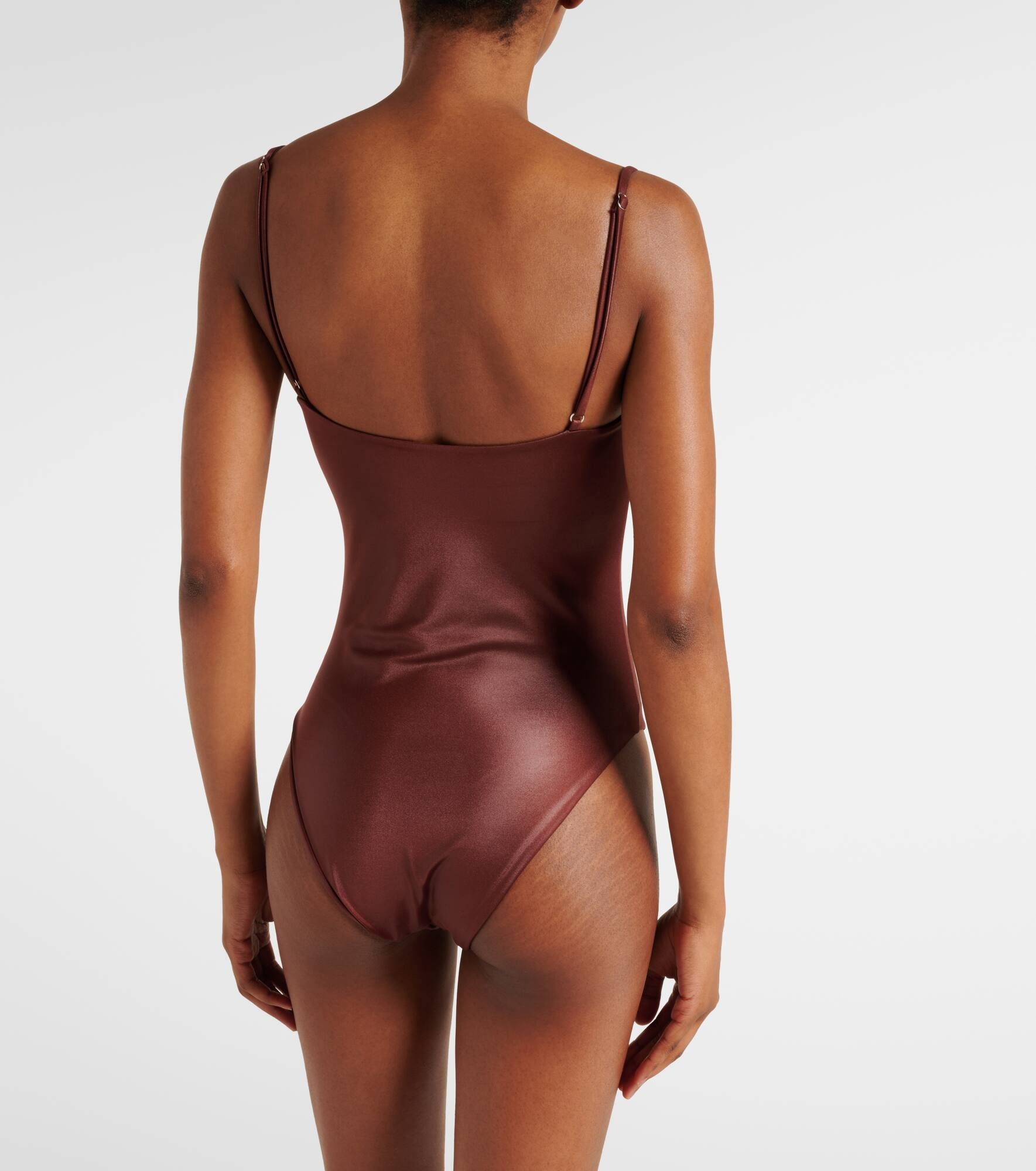 Retro bustier swimsuit - 3