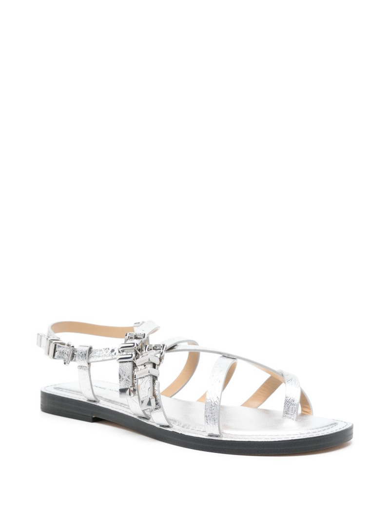 MICHAEL KORS metallic flats outlook