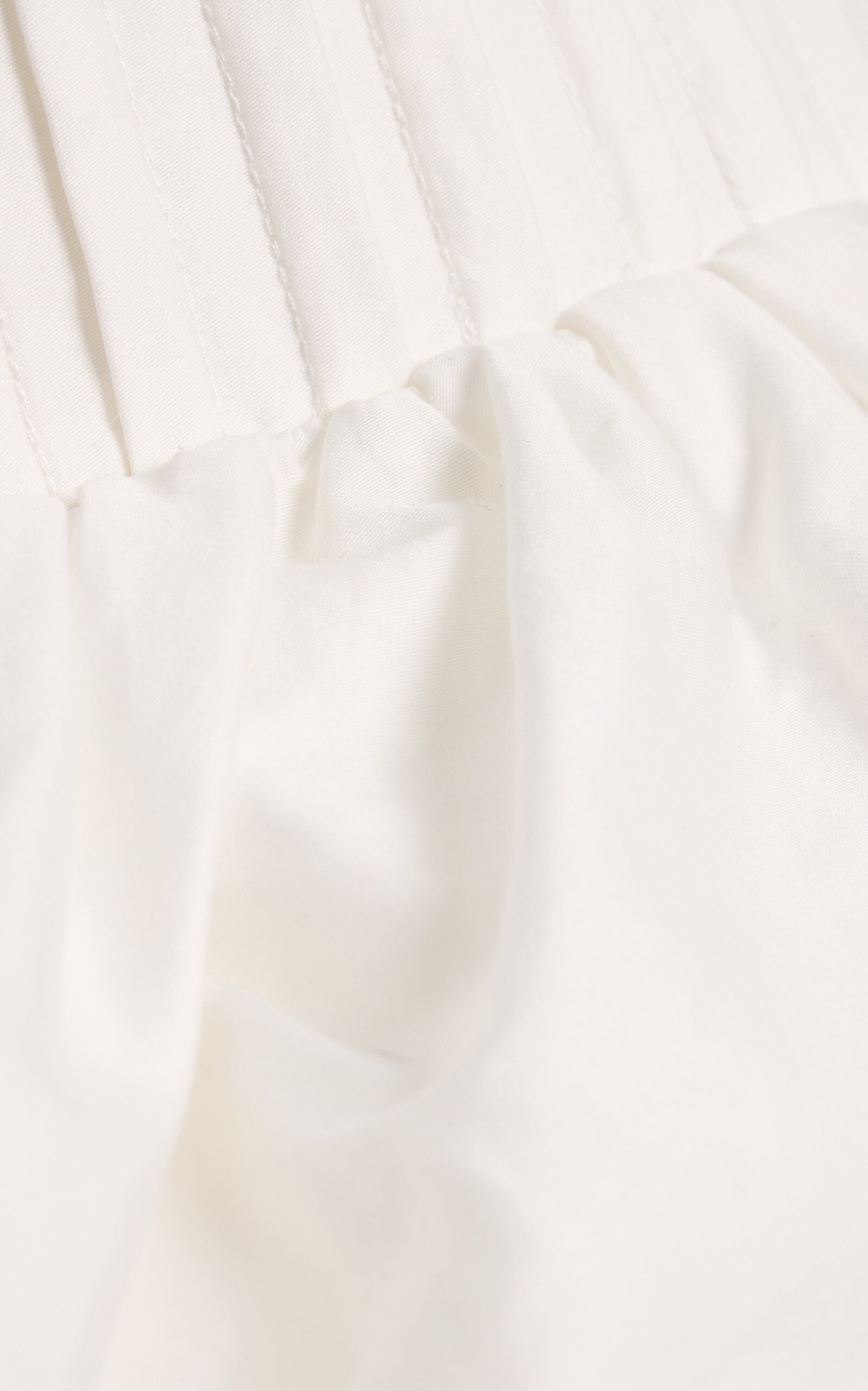 Ivy Cotton Bubble-Hem Mini Dress ivory - 5