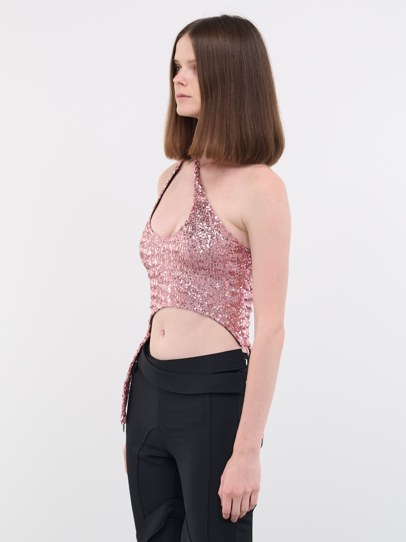 Asymmetric Sequin Top - 2