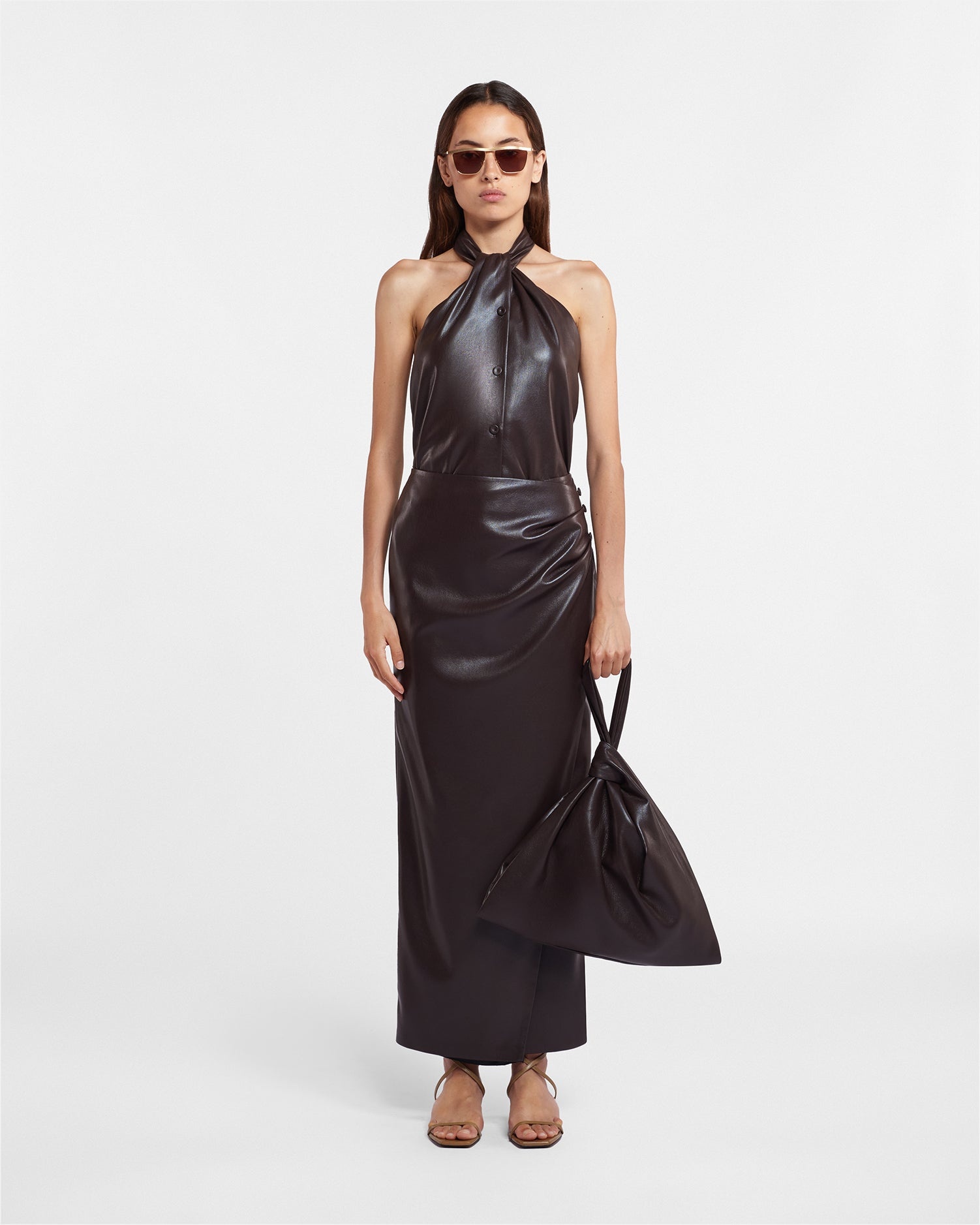 Okobor™ Alt-Leather Skirt - 2