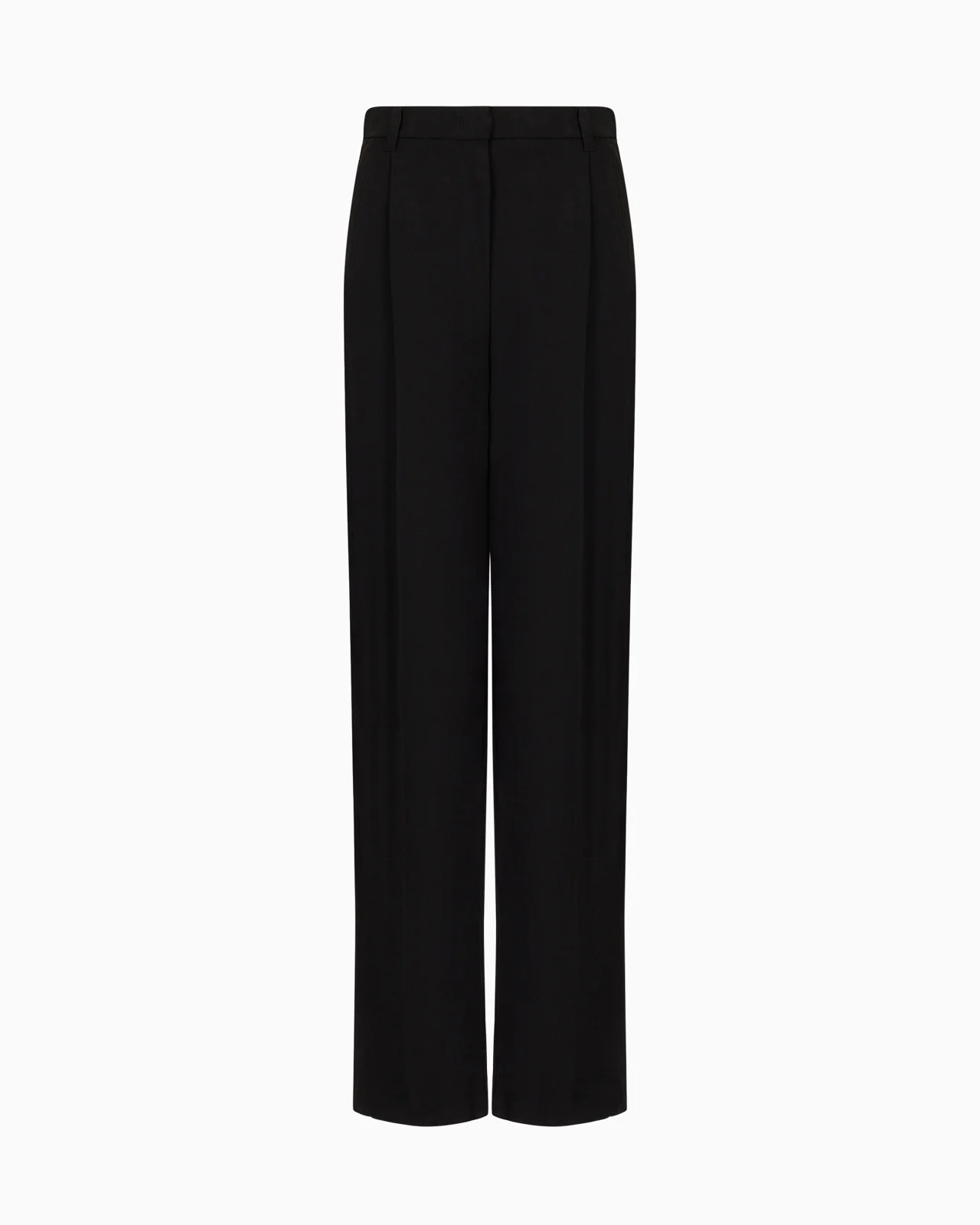 Darted trousers in barathea wool - 1