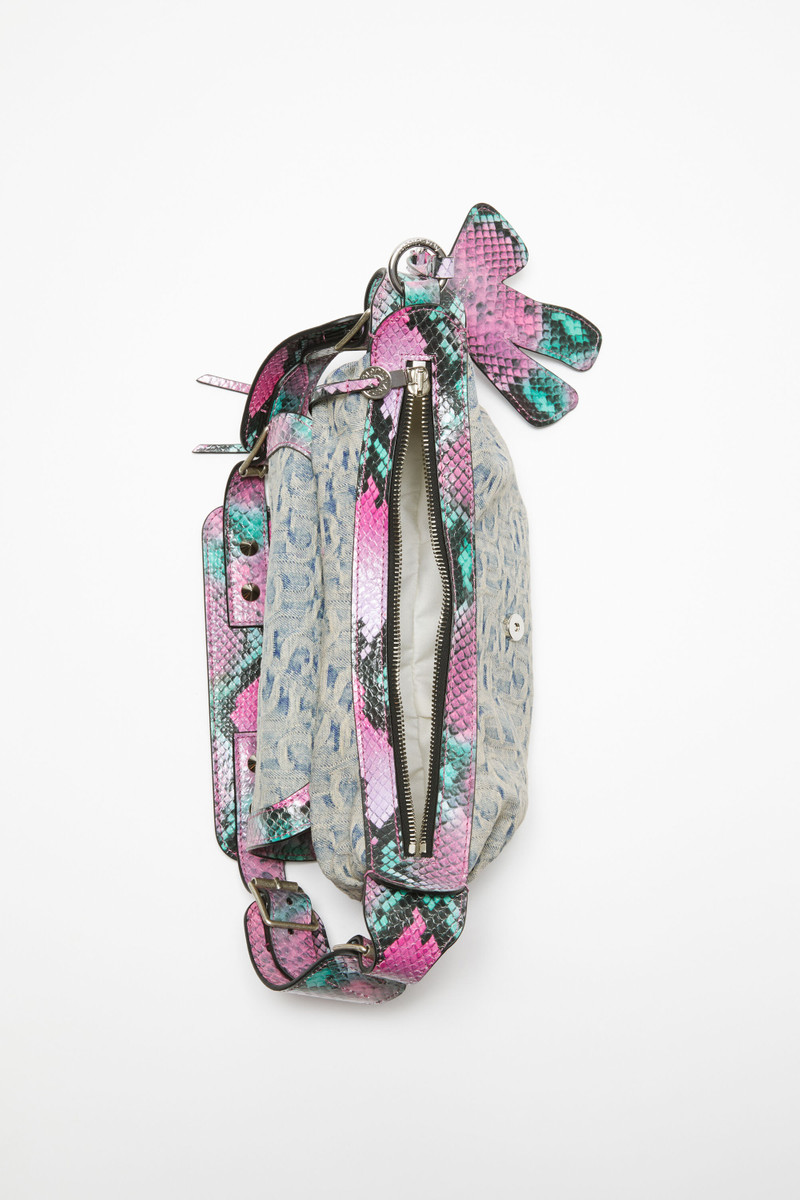 Acne Studios Shoulder bag - Light blue/pink outlook