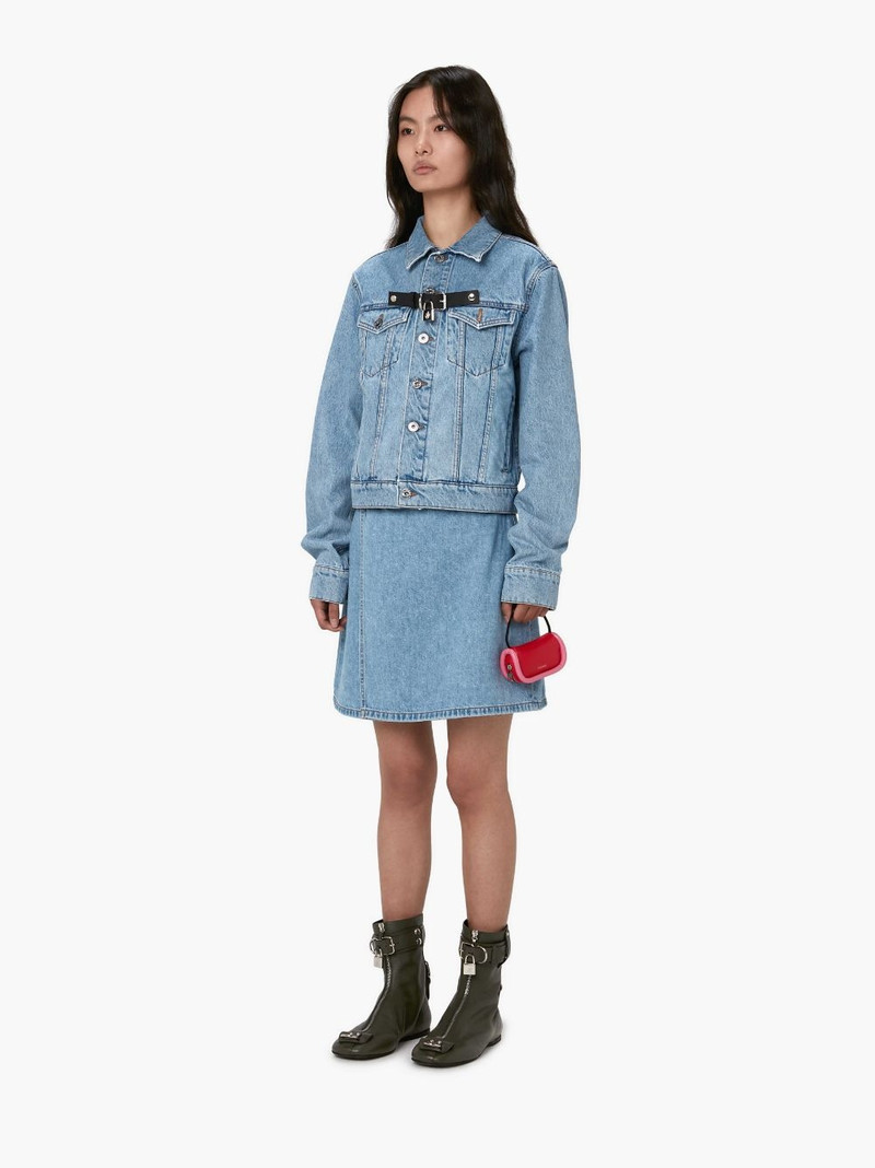 PADLOCK STRAP TRUCKER JACKET 4