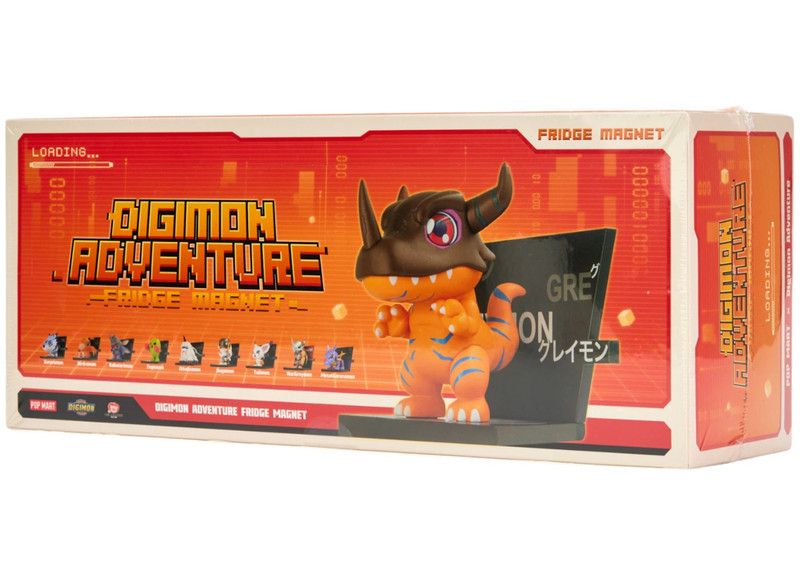 POP MART Pop Mart x Digimon Adventure Fridge Magnet Sealed Case (10 Blind Box) outlook