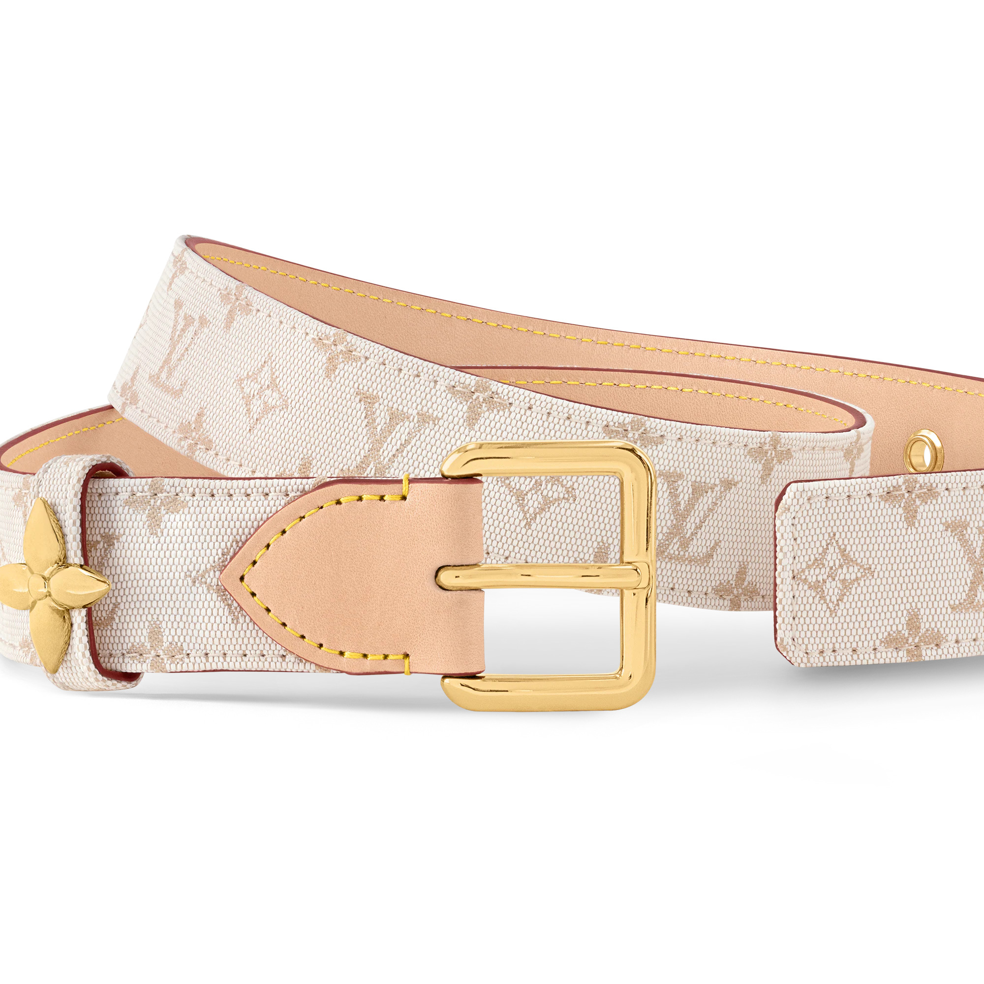 LV Flowergram Ardillon 30mm Belt - 2