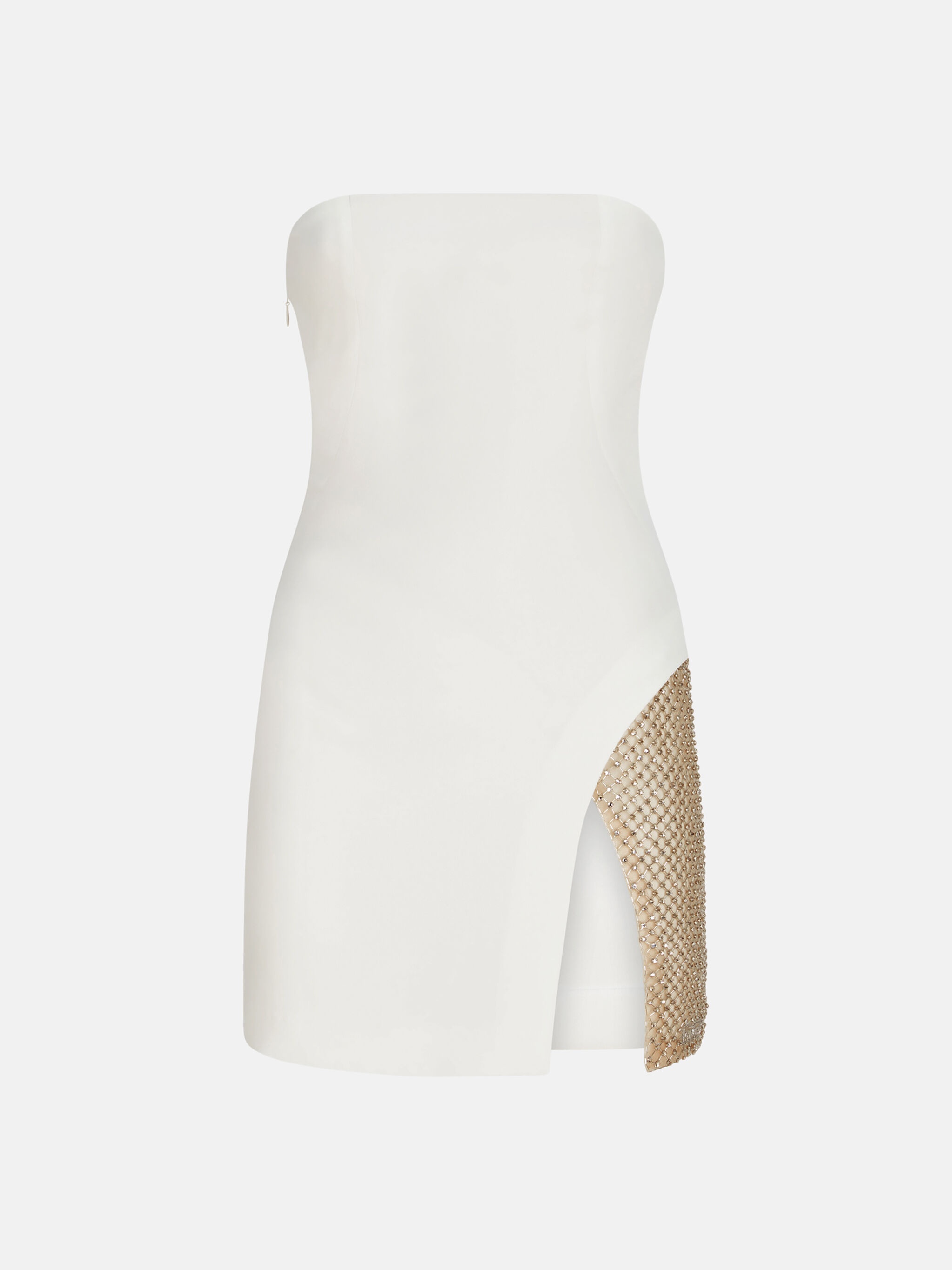 WHITE MINI DRESS - 1