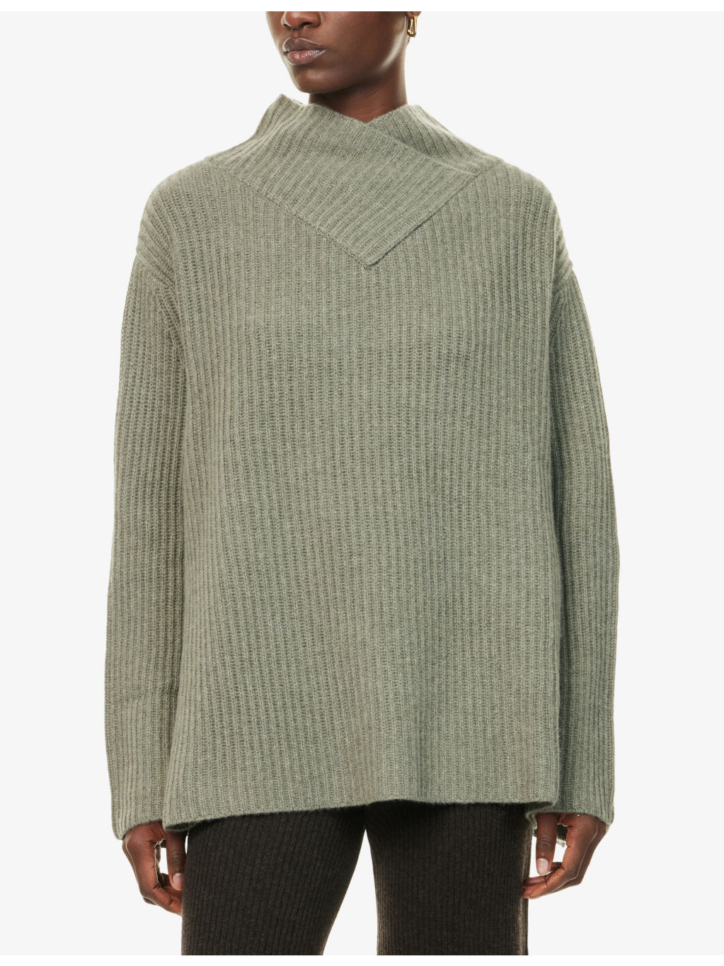 Lisboa Ribbed Cashmere Jumper - 3