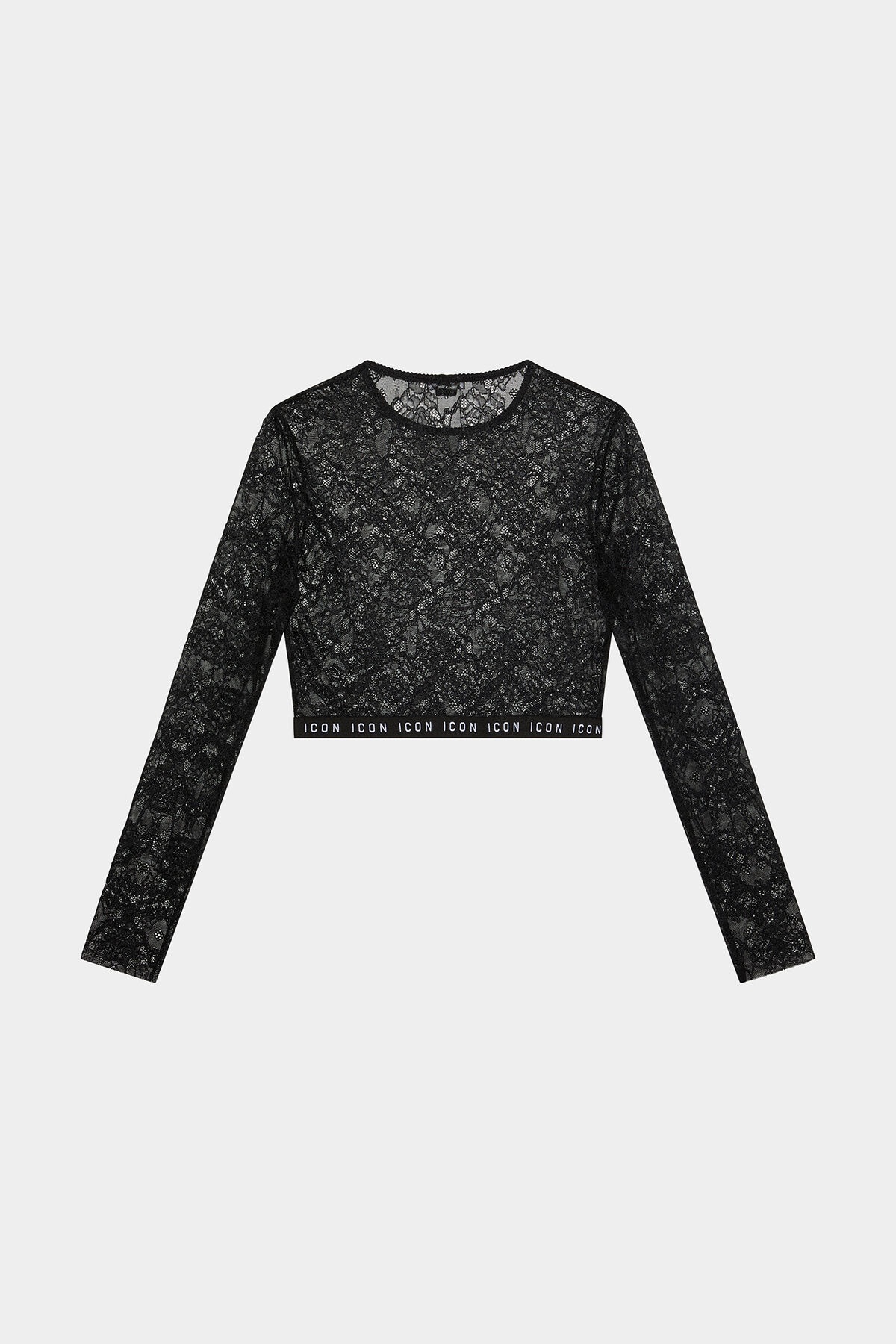 ICON LACE CROP TOP - 2
