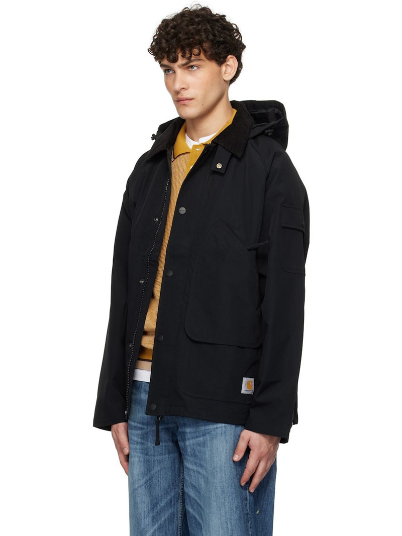Carhartt Black Clarton Jacket outlook