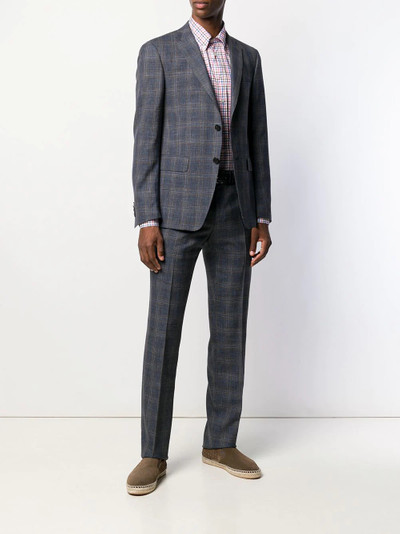 Etro checked shirt outlook