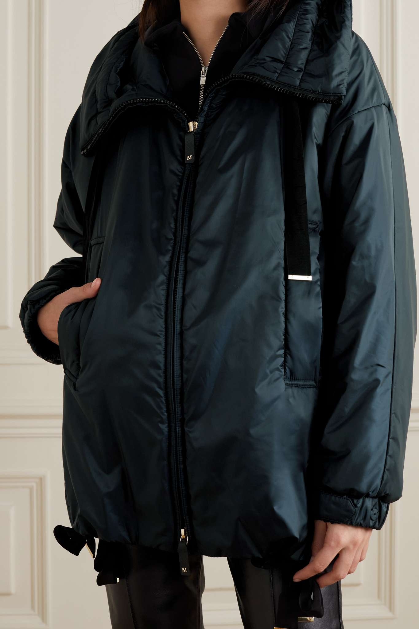 Hooded padded shell jacket - 3