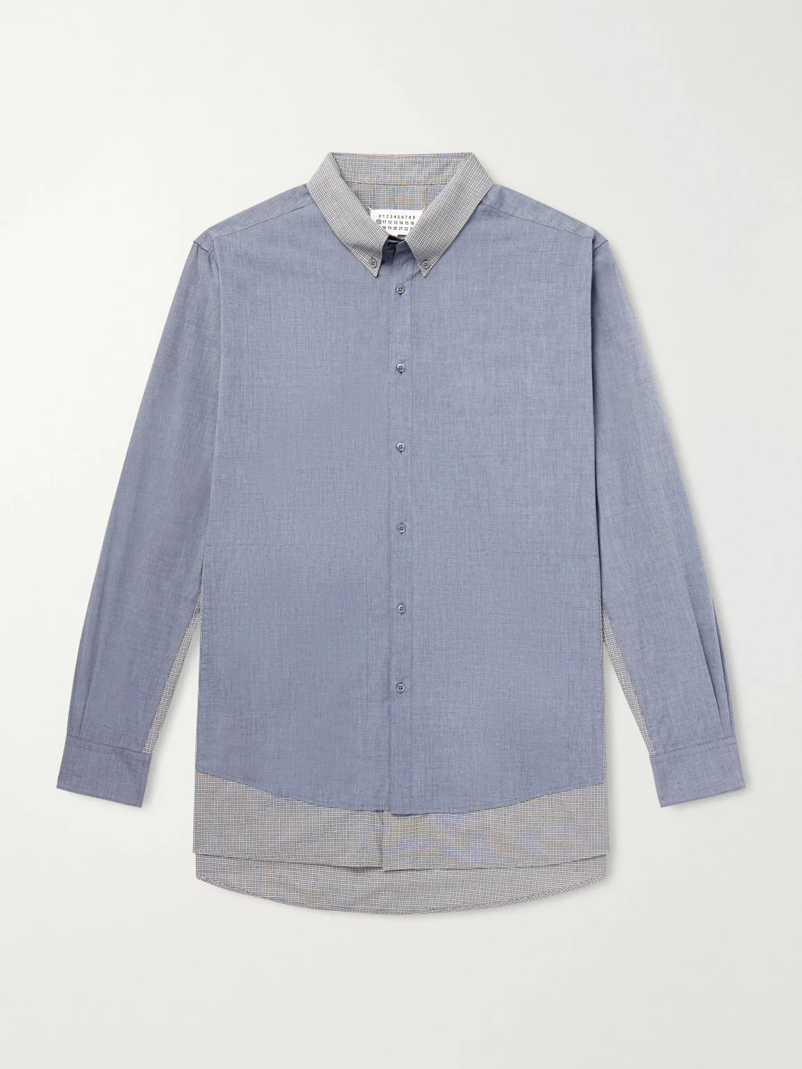 Double Checked Cotton-Poplin Shirt - 1