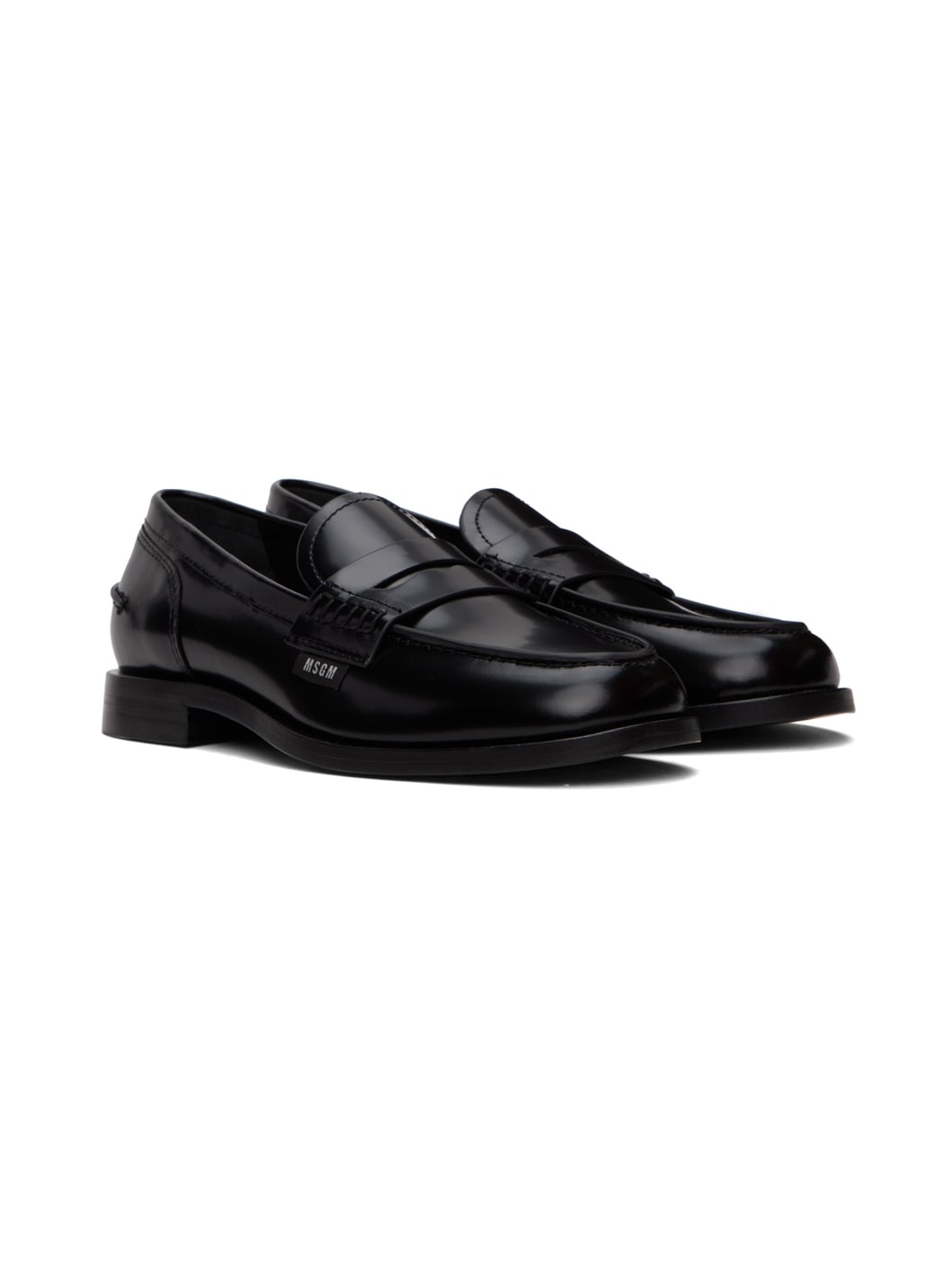 Black Classic Loafers - 4