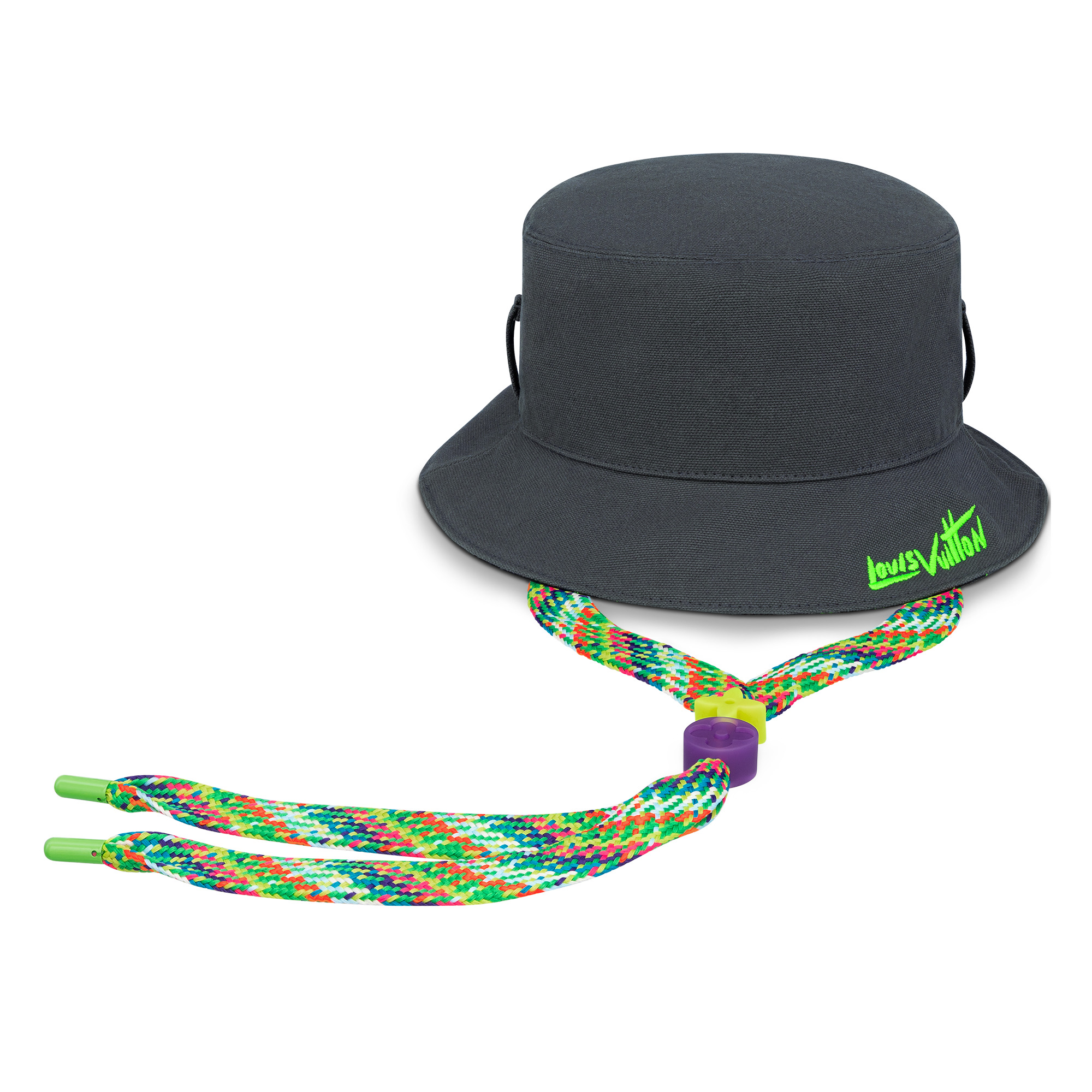 LV Play MNG Spotlight Reversible Bucket Hat - 5