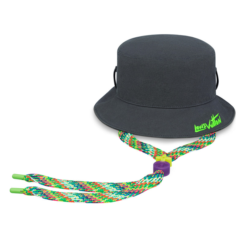 LV Play MNG Spotlight Reversible Bucket Hat 5