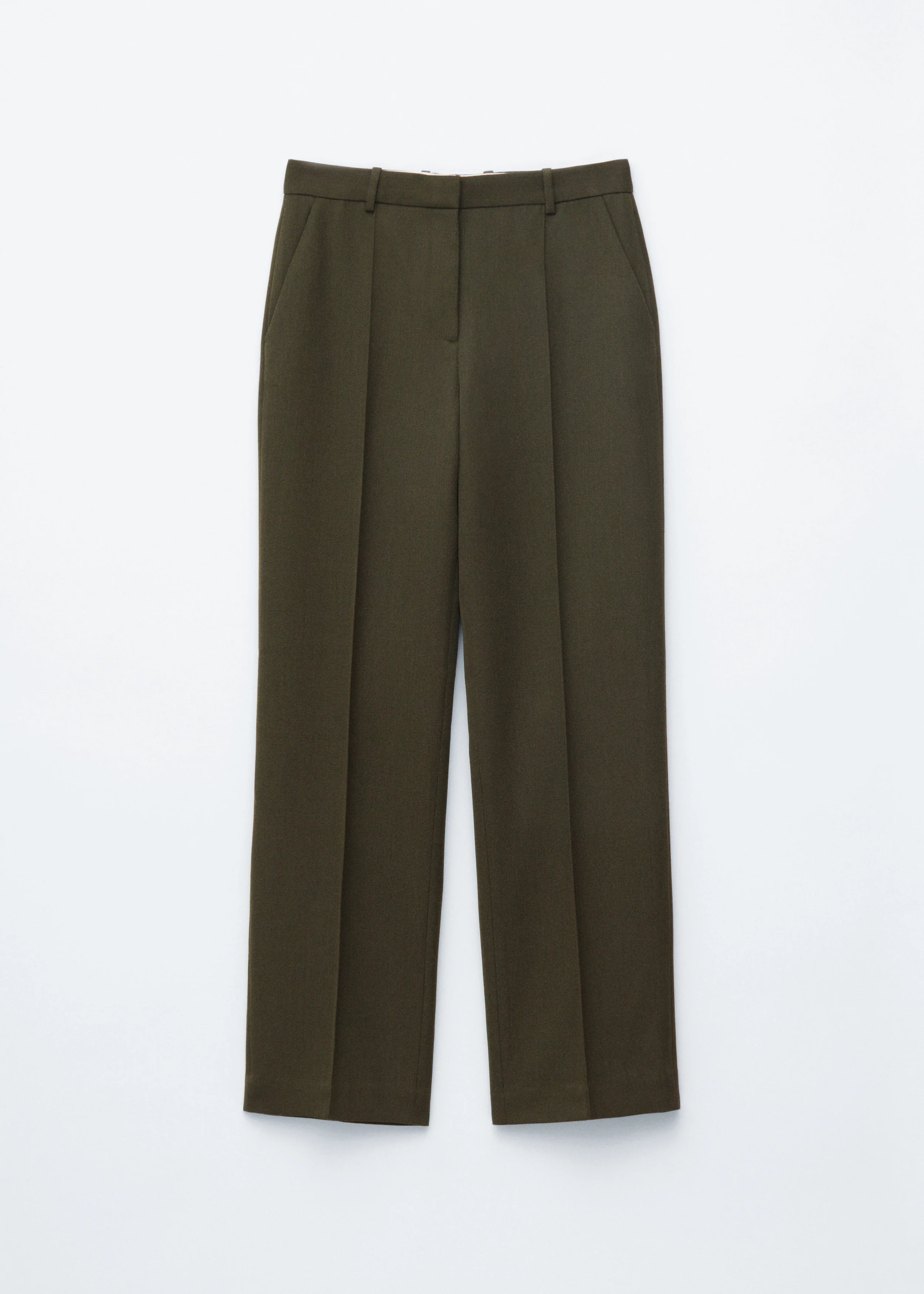 Wool-Blend Tailored Trousers - 1