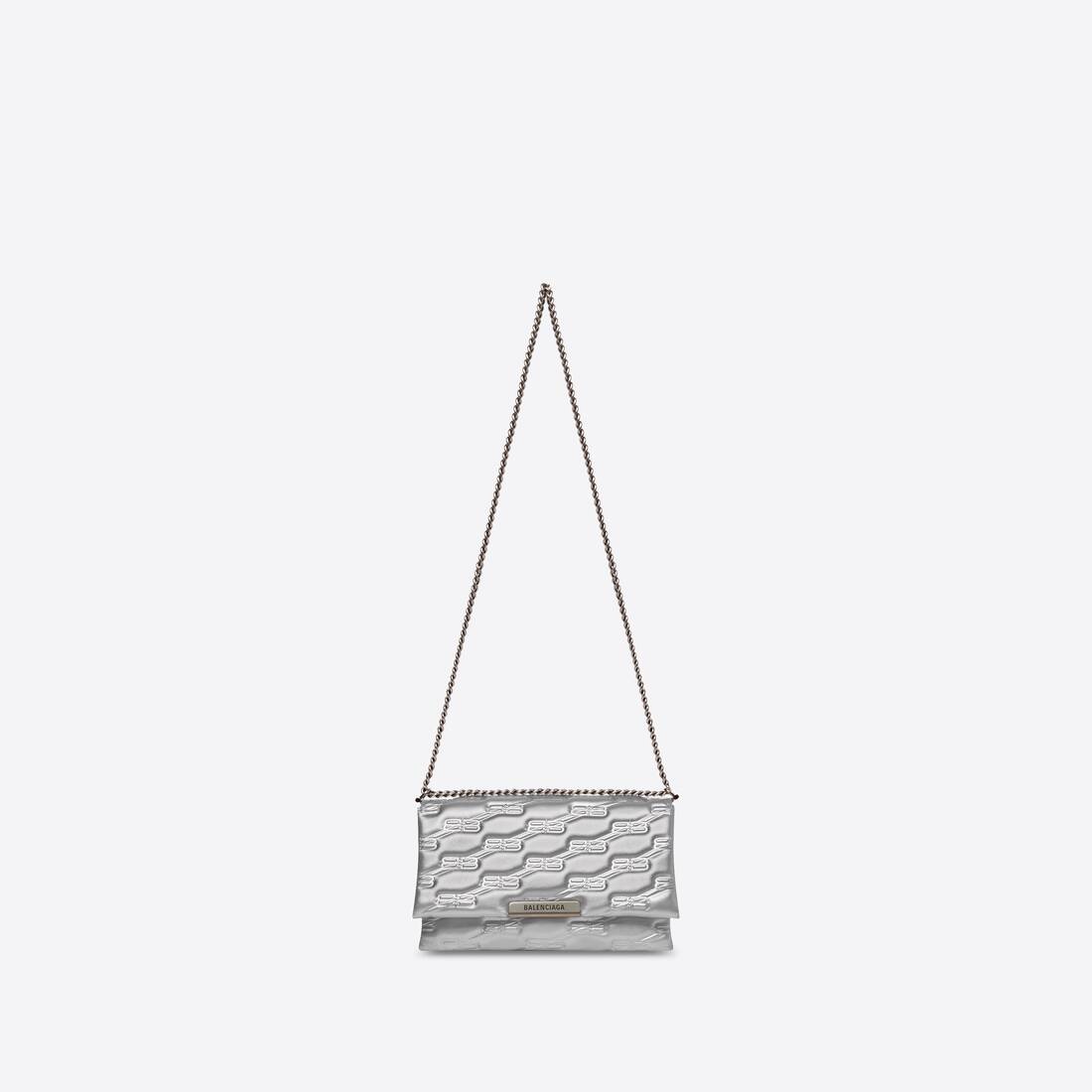 Women's Triplet Medium Bag Bb Monogram  in Silver - 6