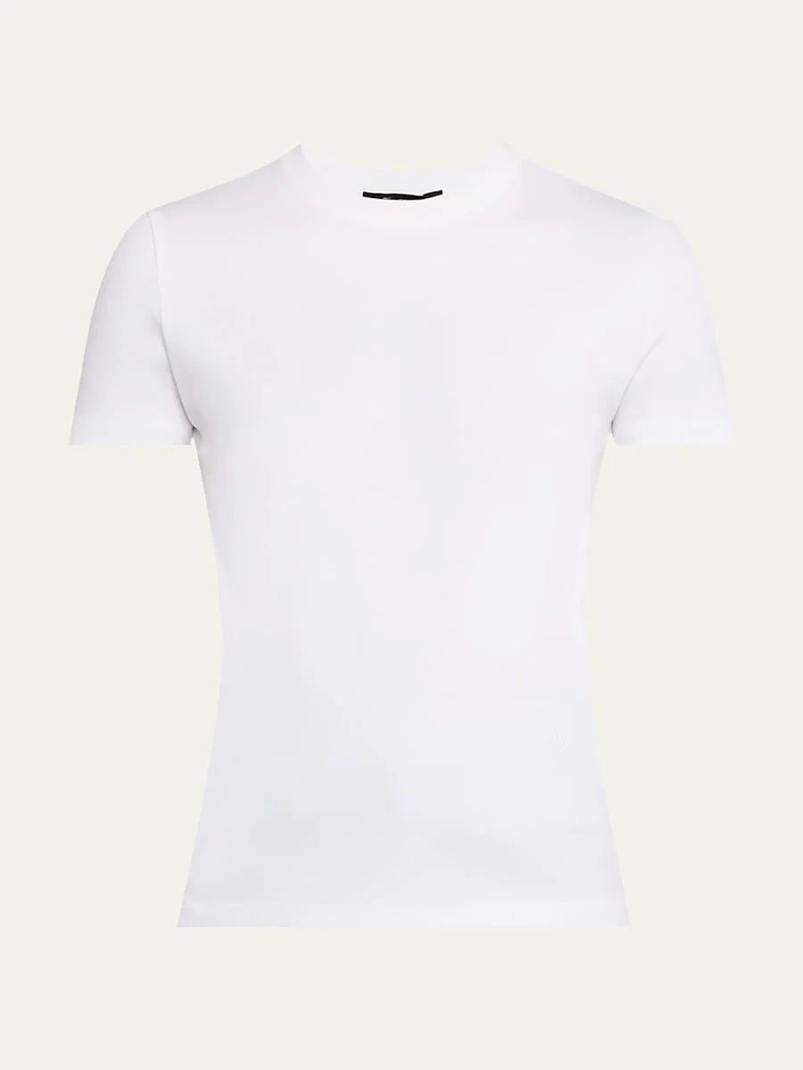 Neo Short-Sleeve Cotton T-Shirt - 1