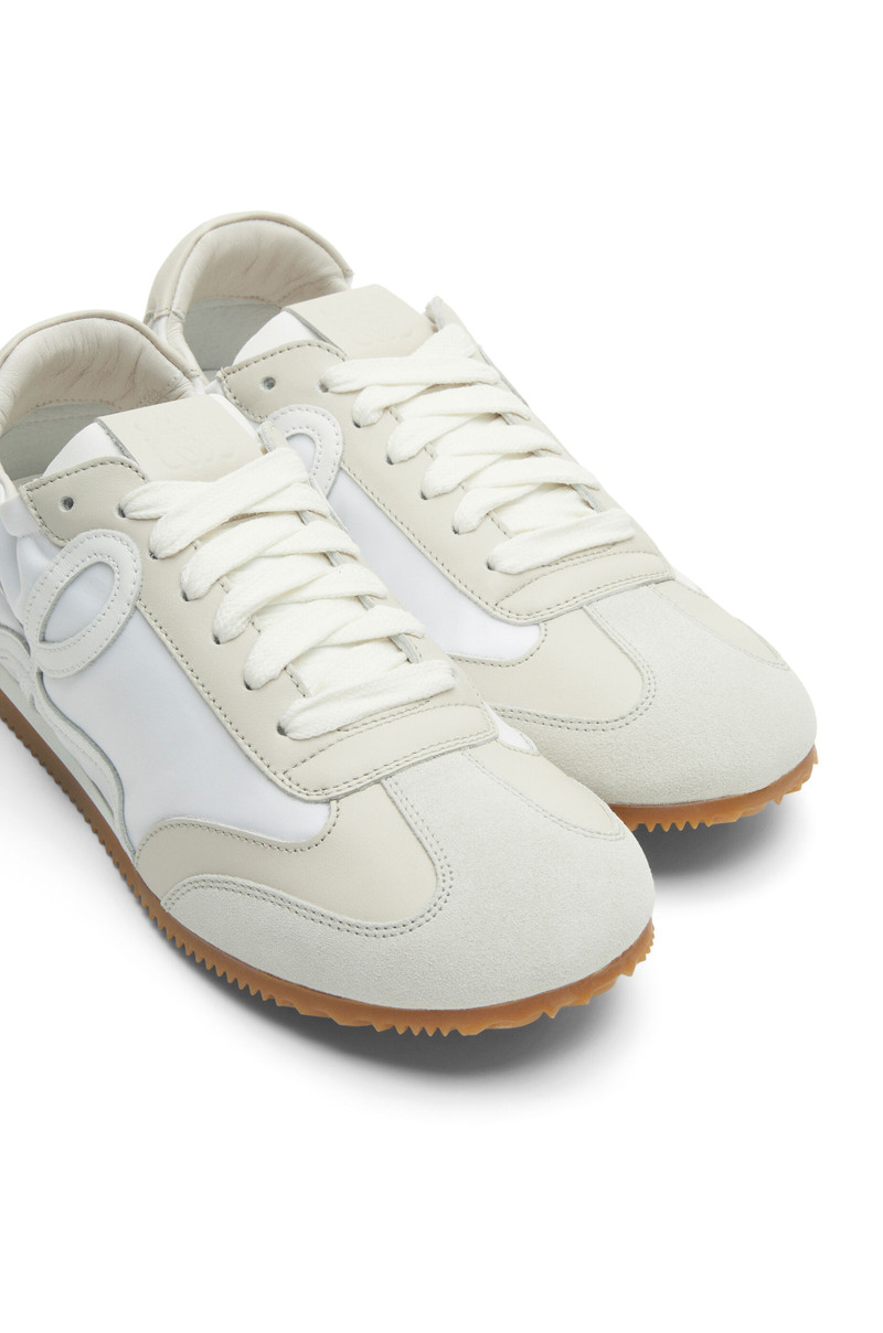 Ballet Runner in nylon and calfskin 4