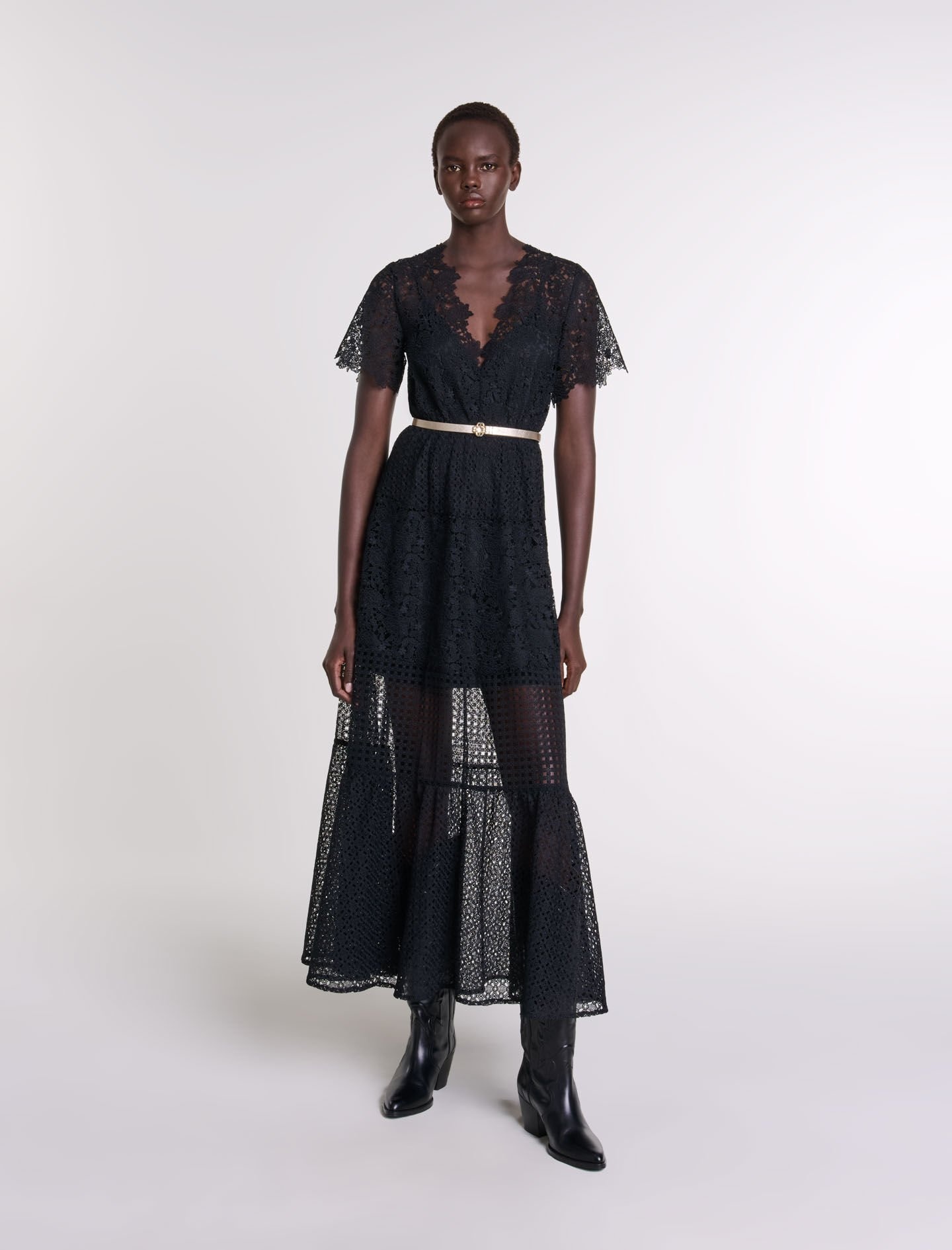 Lace maxi dress - 2