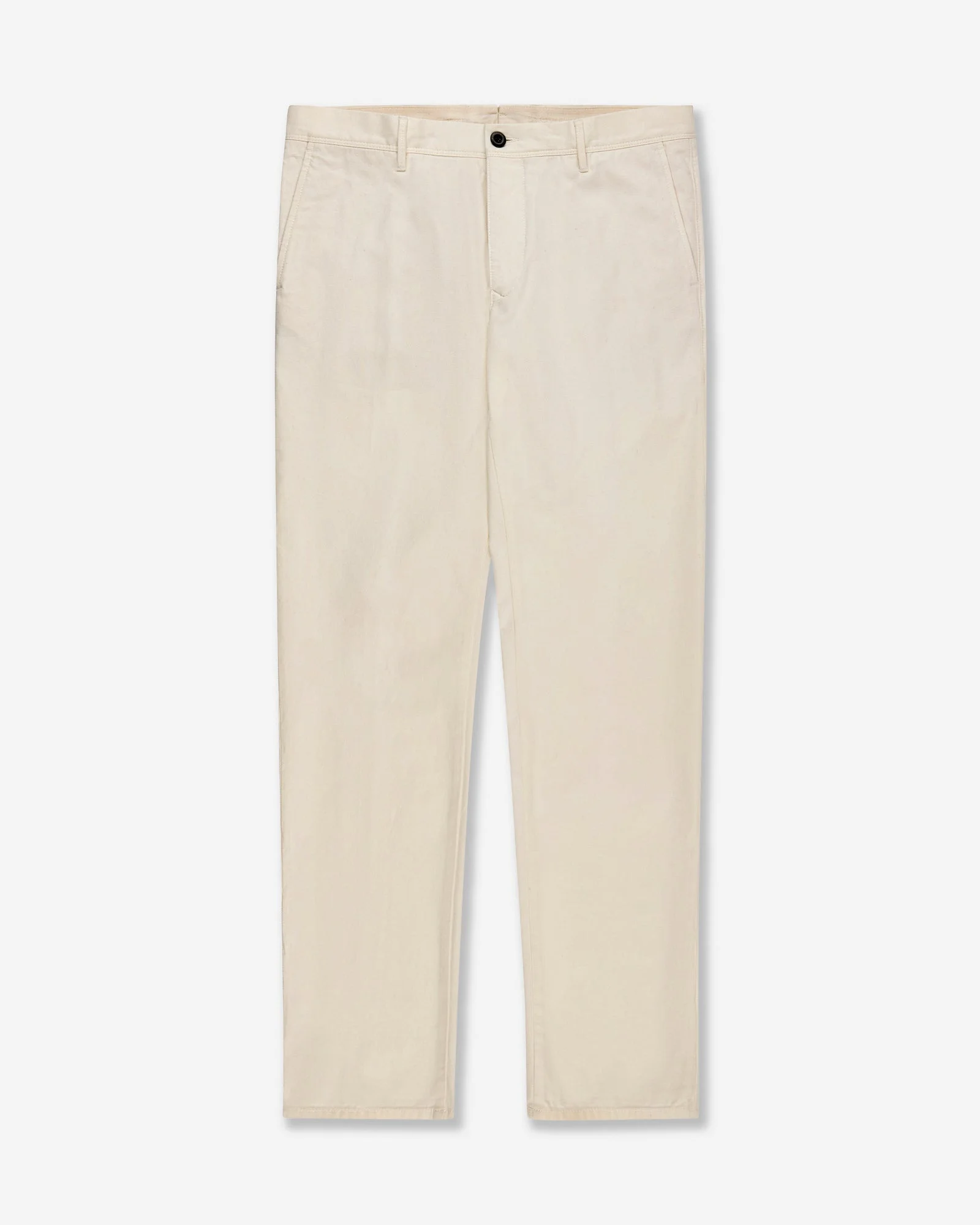 Slim fit stretch cotton trousers - 1